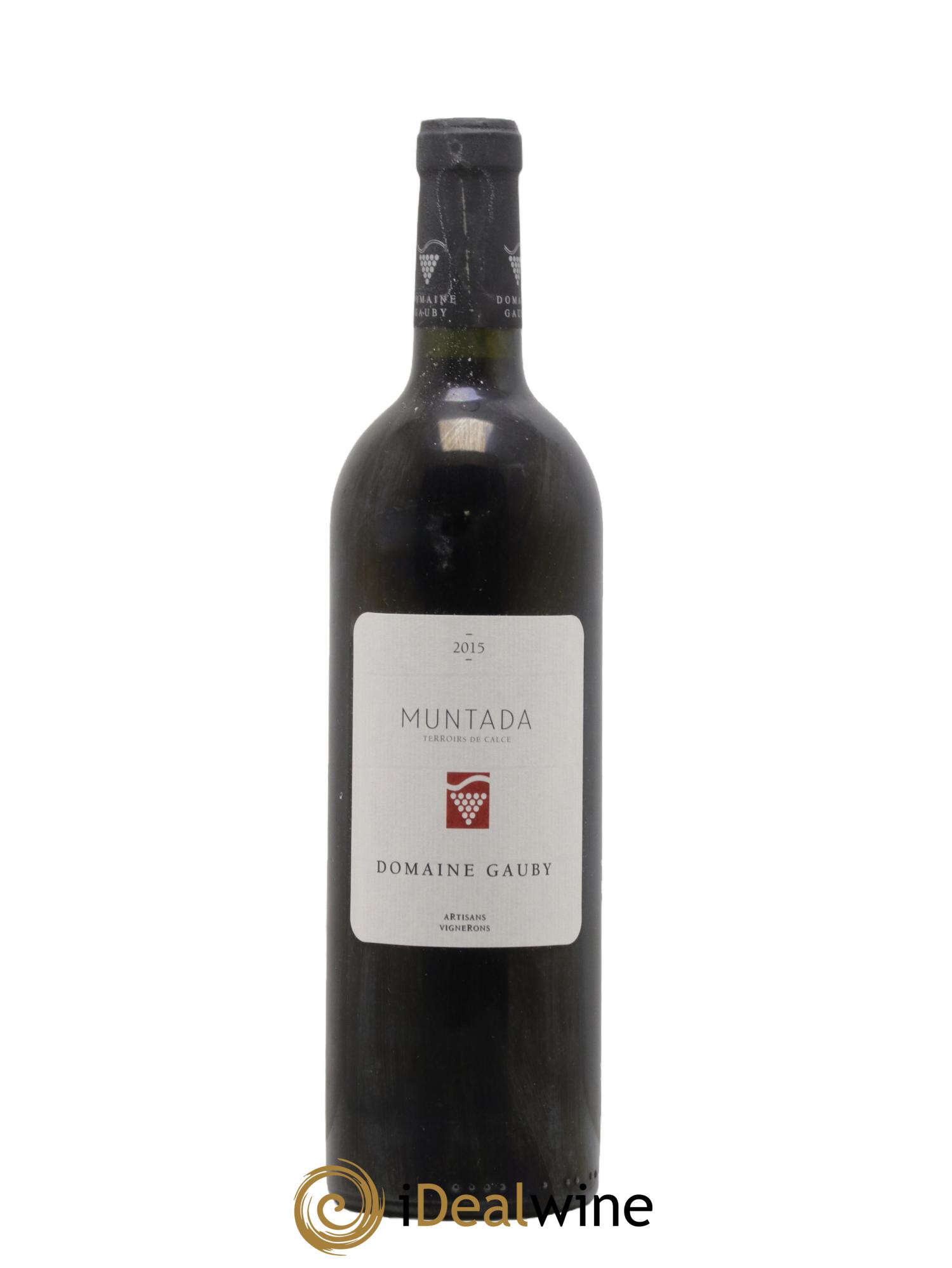 Côtes Catalanes (anciennement Côtes du Roussillon Villages) La Muntada Gauby (Domaine) 2015 - Lot de 1 bouteille - 0