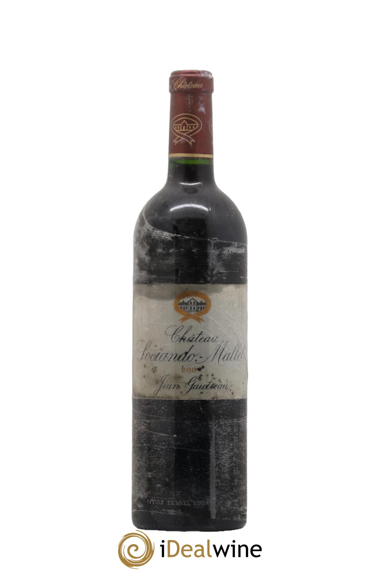 Château Sociando Mallet 2009 - Lot de 1 bouteille - 0