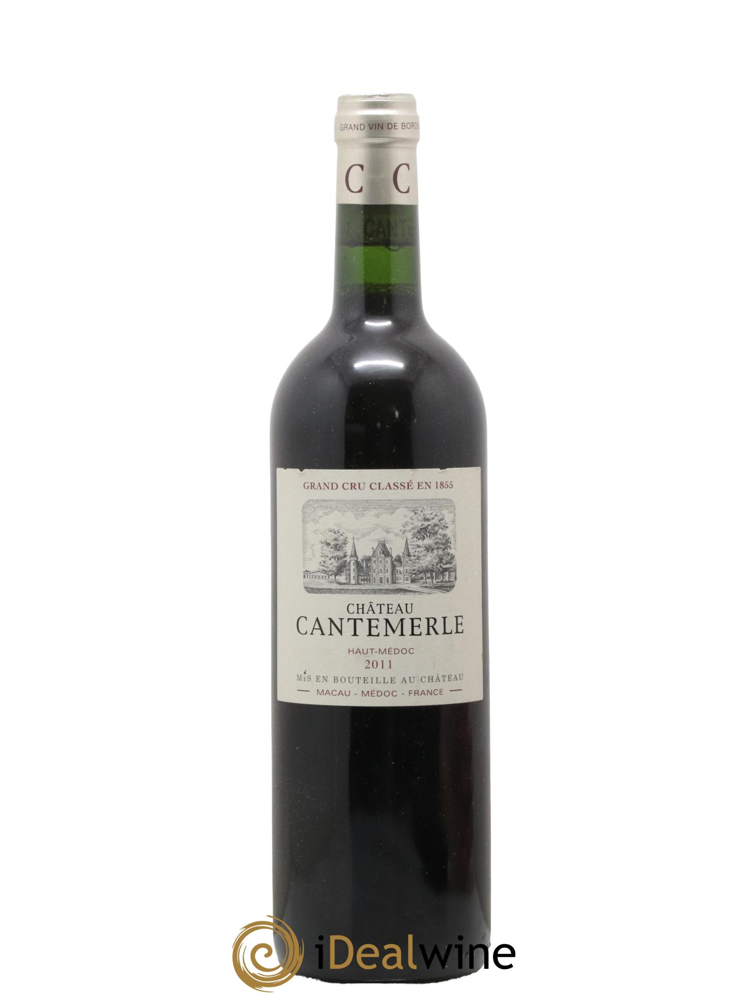 Château Cantemerle 5ème Grand Cru Classé 2011 - Lot de 1 bouteille - 0