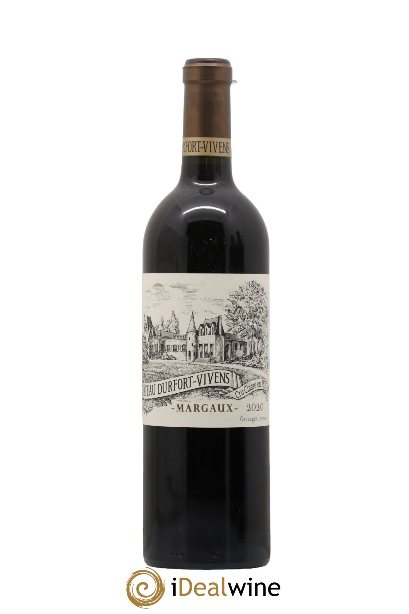 Château Durfort Vivens 2ème Grand Cru Classé 2020 - Posten von 1 Flasche - 0