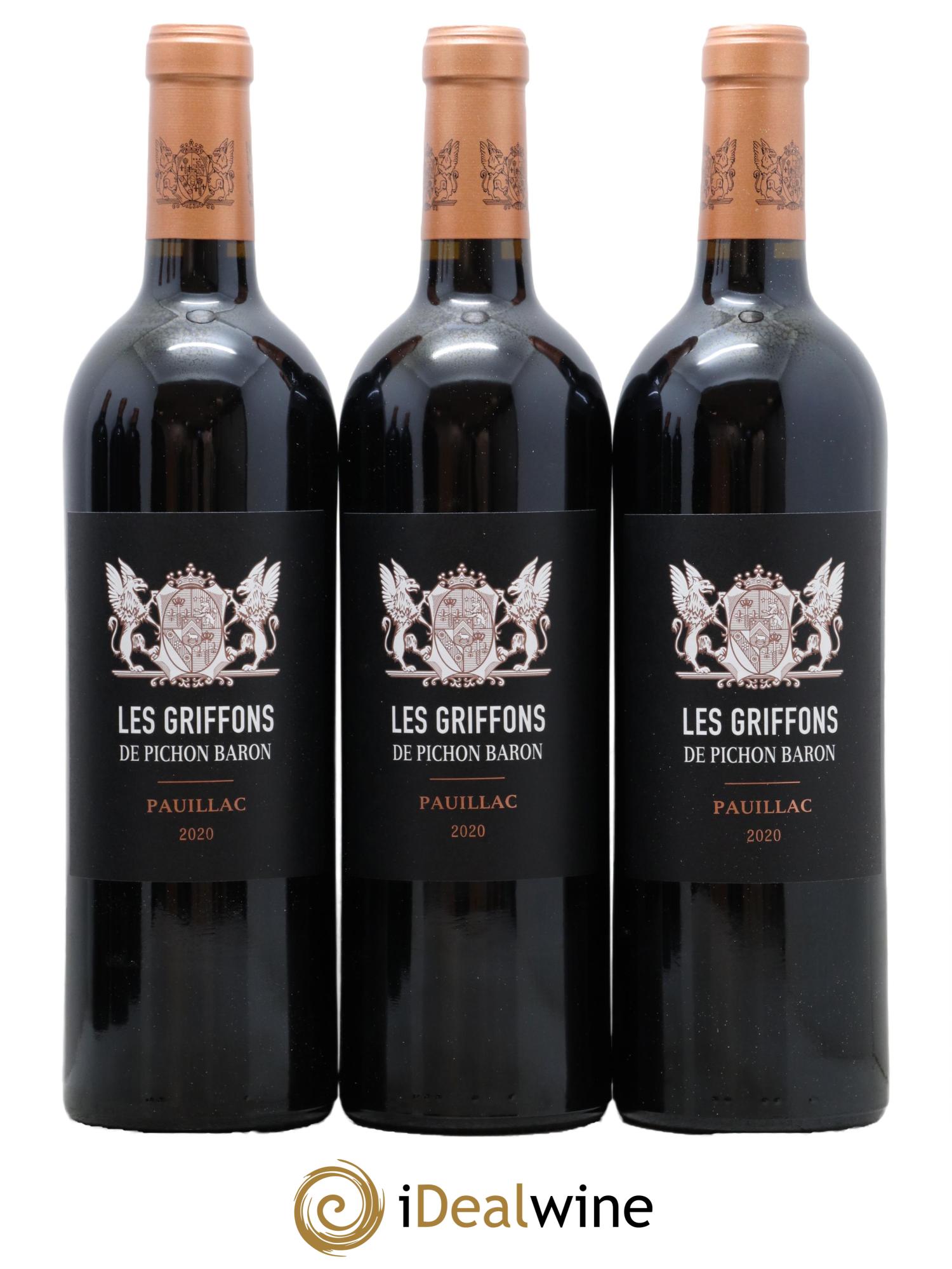 Les Griffons de Pichon Baron 2020 - Posten von 6 Flaschen - 2