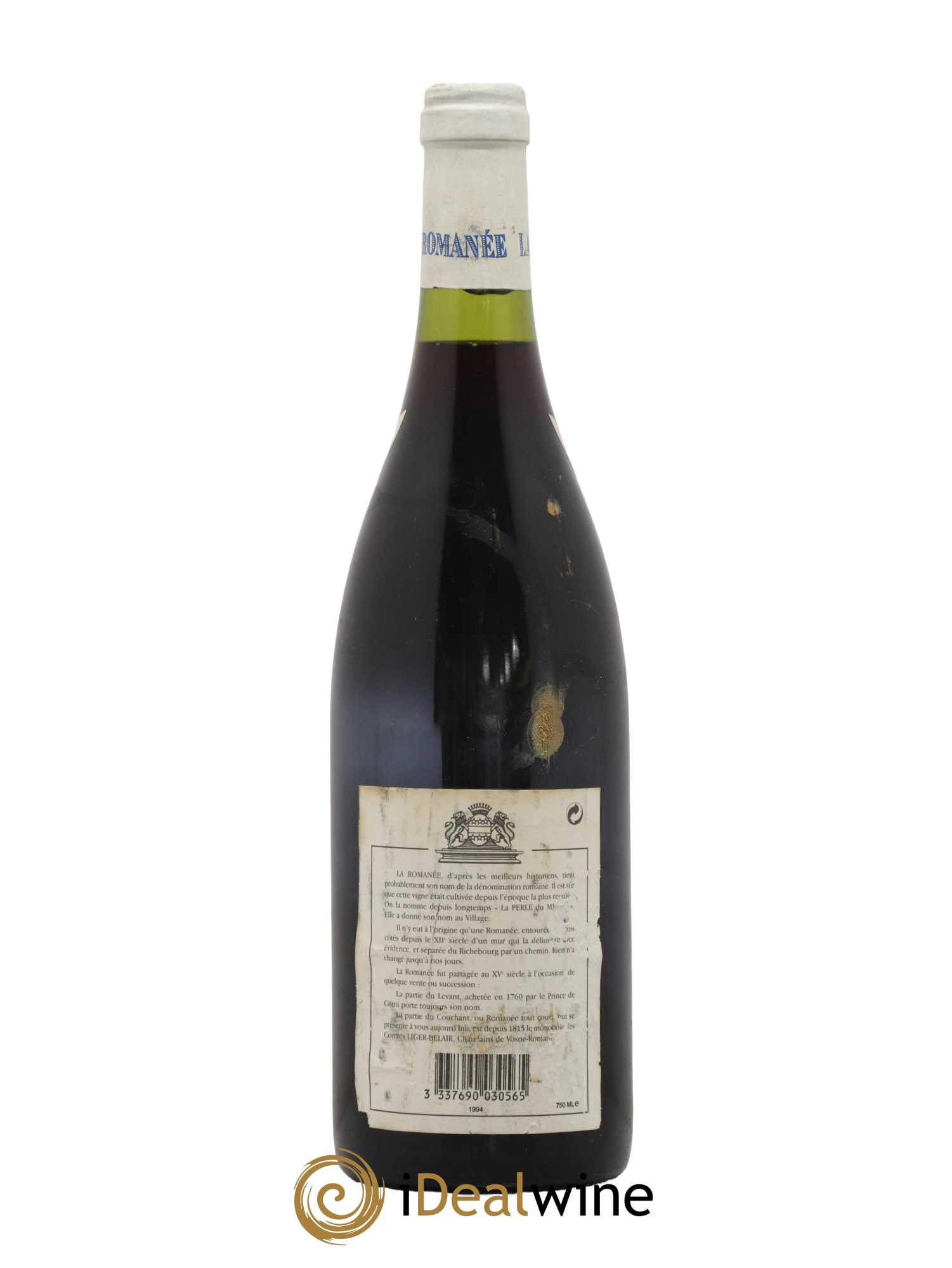 La Romanée Grand Cru Comte Liger-Belair (Domaine du) 1994 - Lotto di 1 bottiglia - 1