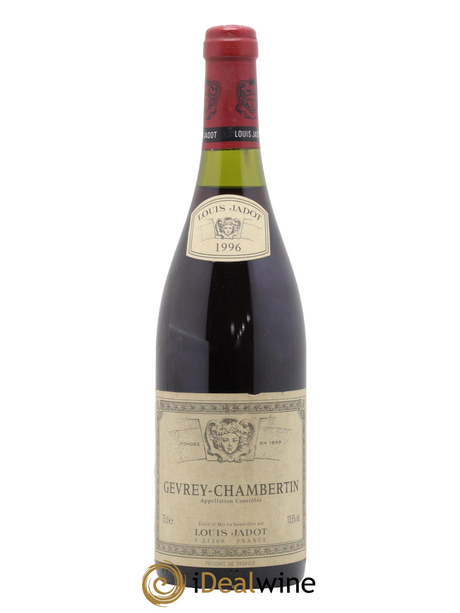 Gevrey-Chambertin Domaine Louis Jadot 1996 - Lot de 1 bouteille - 0