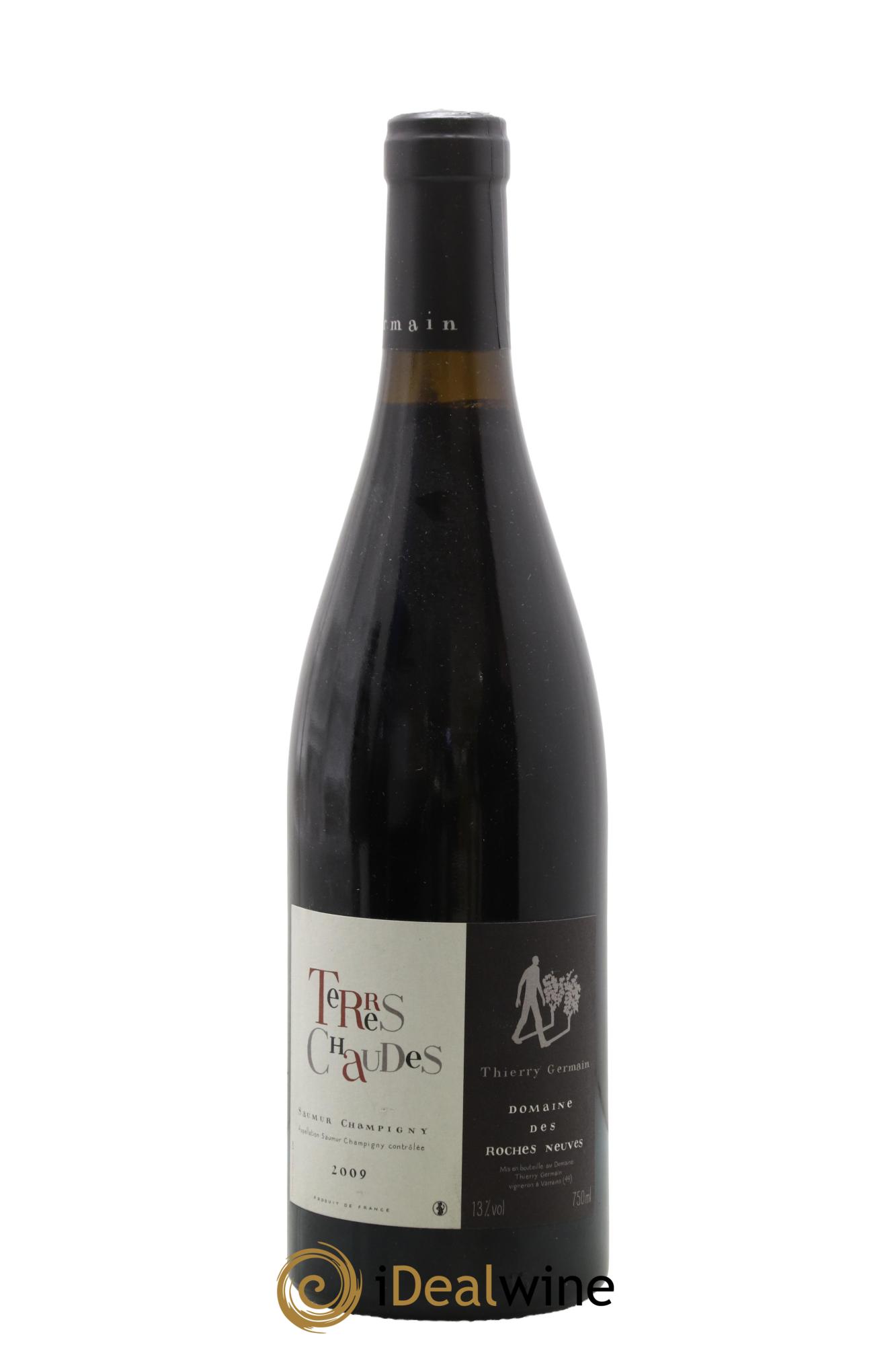 Saumur-Champigny Terres Chaudes Domaine des Roches Neuves - Thierry Germain 2009 - Posten von 1 Flasche - 0