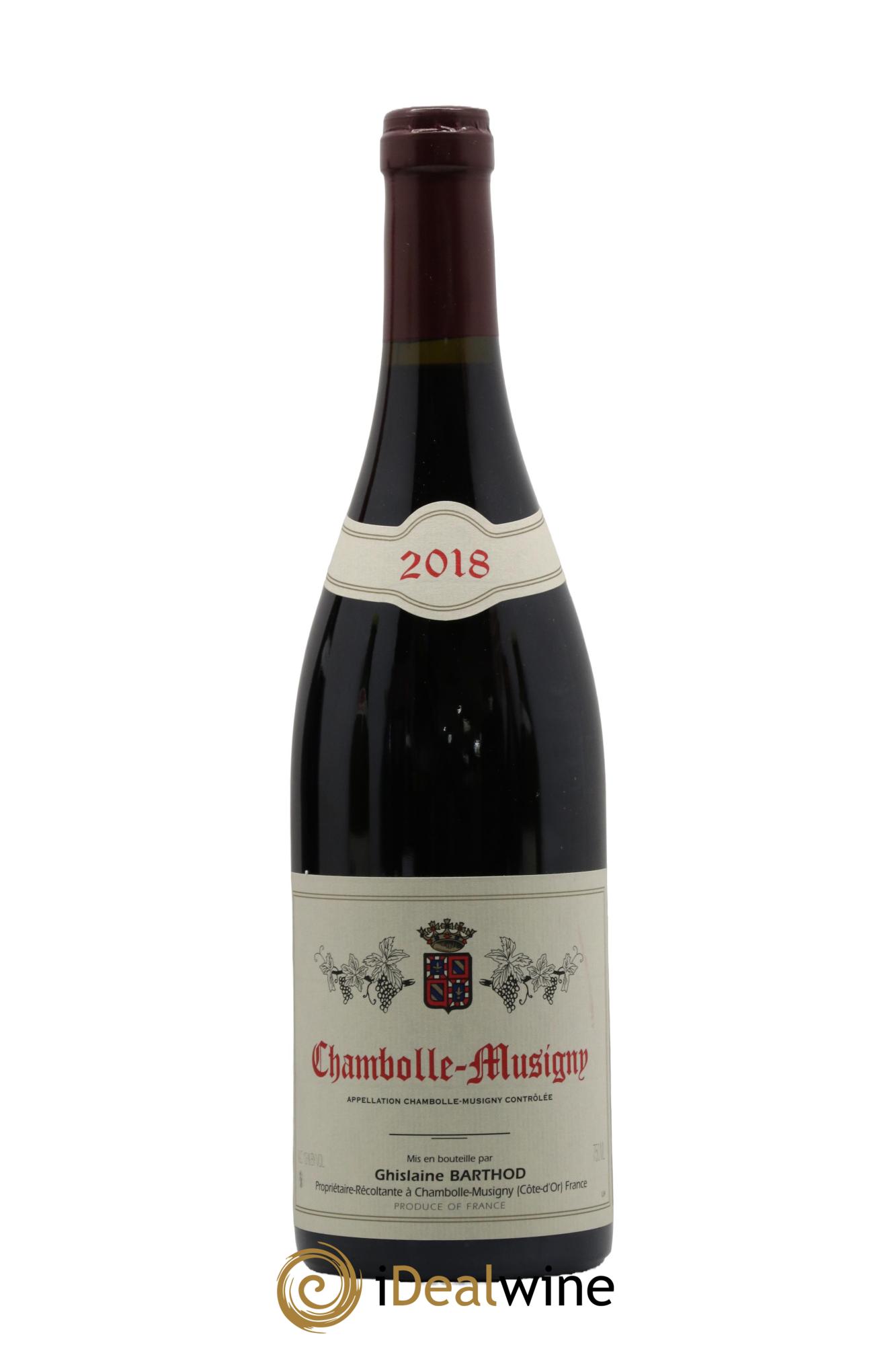 Chambolle-Musigny Ghislaine Barthod 2018 - Posten von 1 Flasche - 0