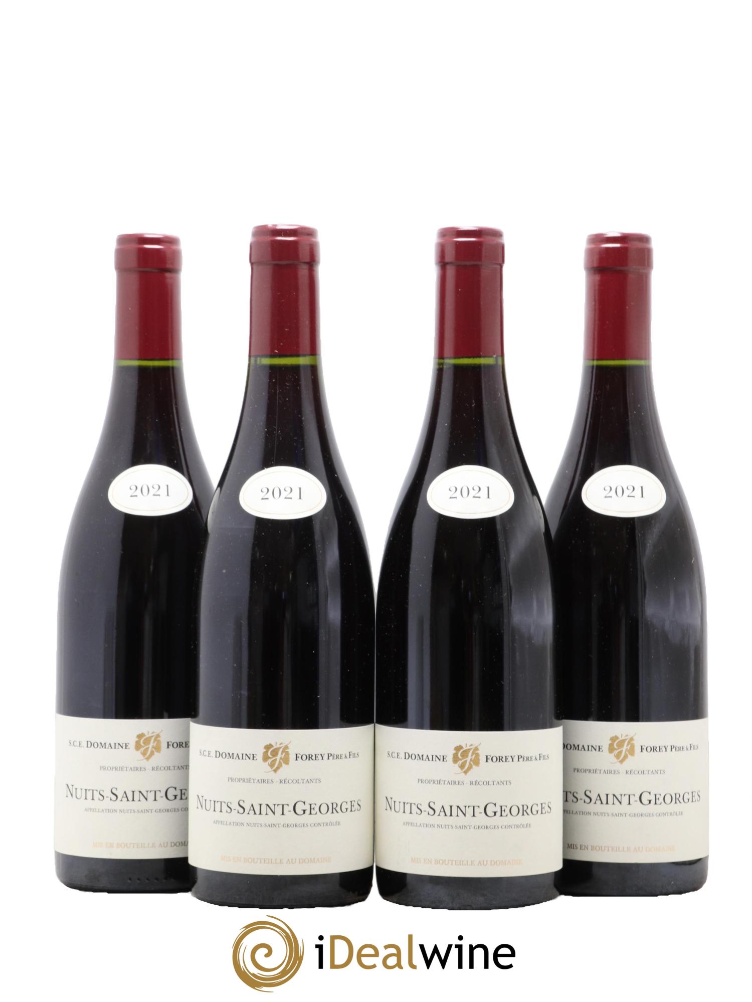 Nuits Saint-Georges Forey Père et Fils (Domaine) 2021 - Lot of 4 bottles - 0