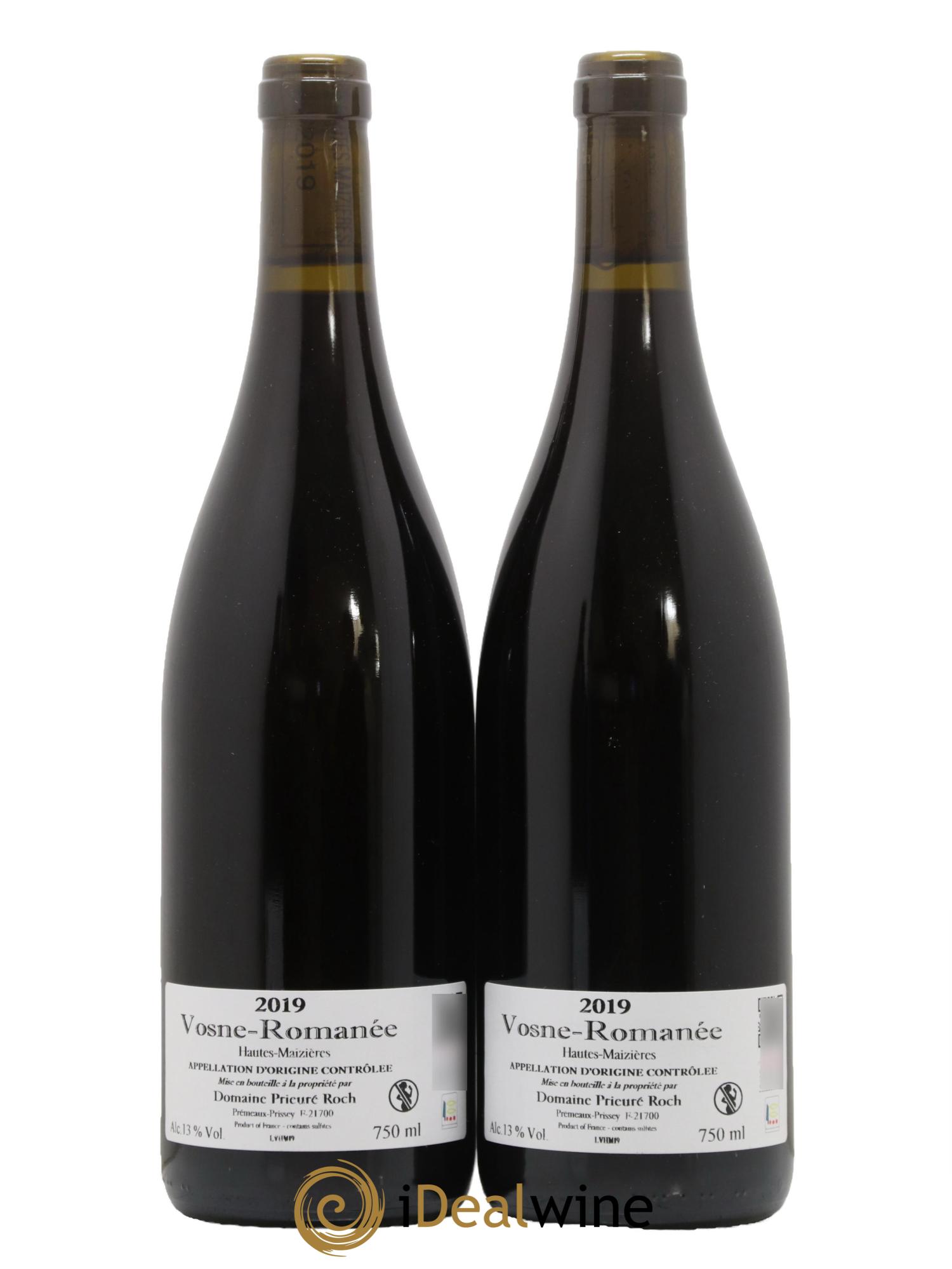 Vosne-Romanée Les Hautes Maizières Prieuré Roch 2019 - Lot de 2 bouteilles - 1