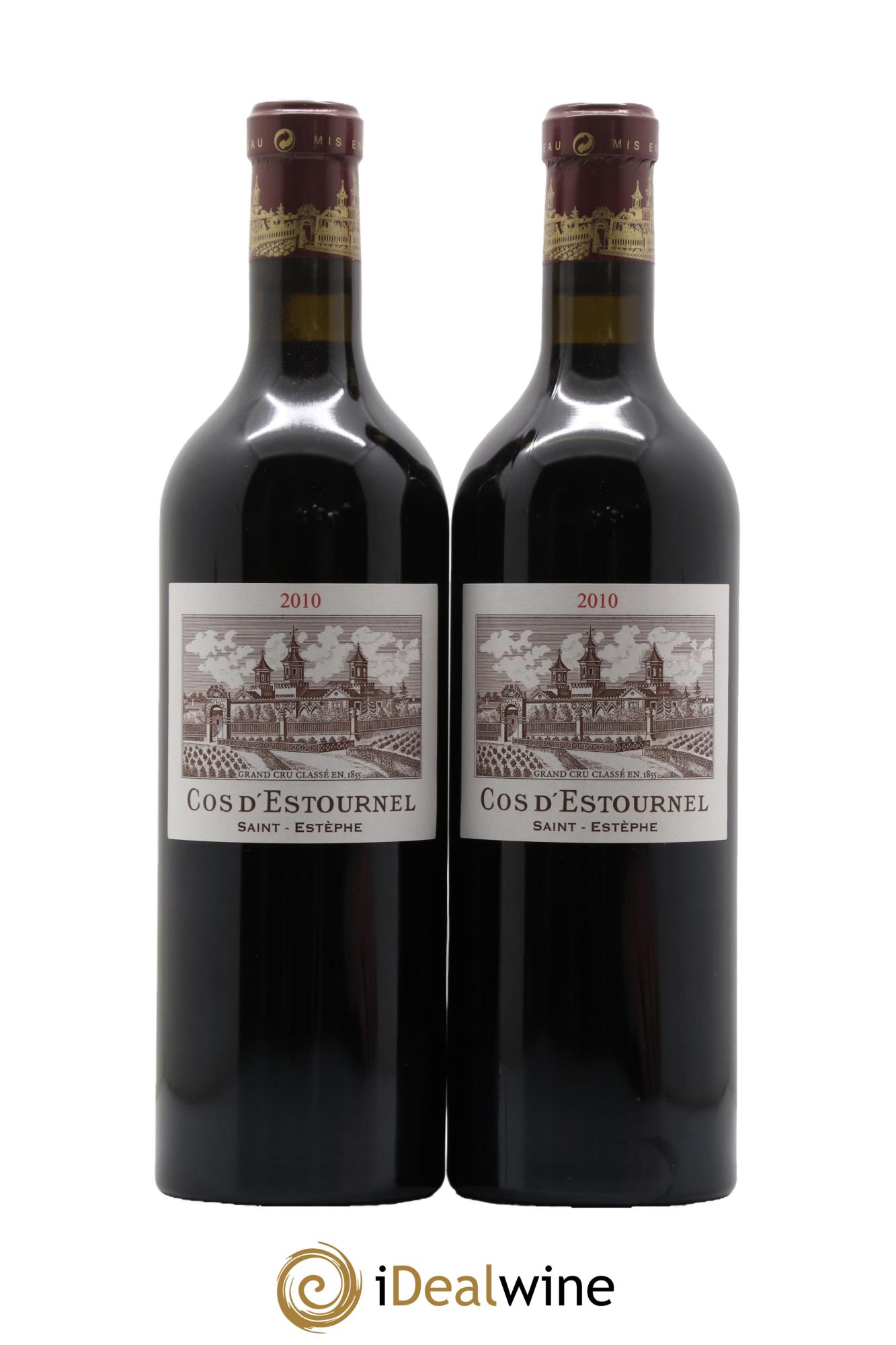 Cos d'Estournel 2ème Grand Cru Classé 2010 - Lot of 2 bottles - 0