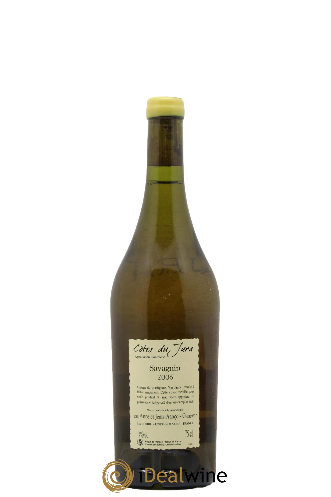 Côtes du Jura Cuvée Prestige Jean-François Ganevat (Domaine) 2006 - Lot de 1 bouteille - 1