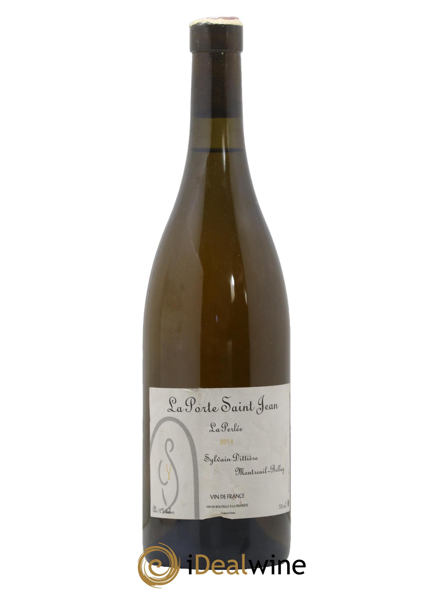 Vin de France La Perlée La Porte Saint Jean 2014 - Lot de 1 bouteille - 0