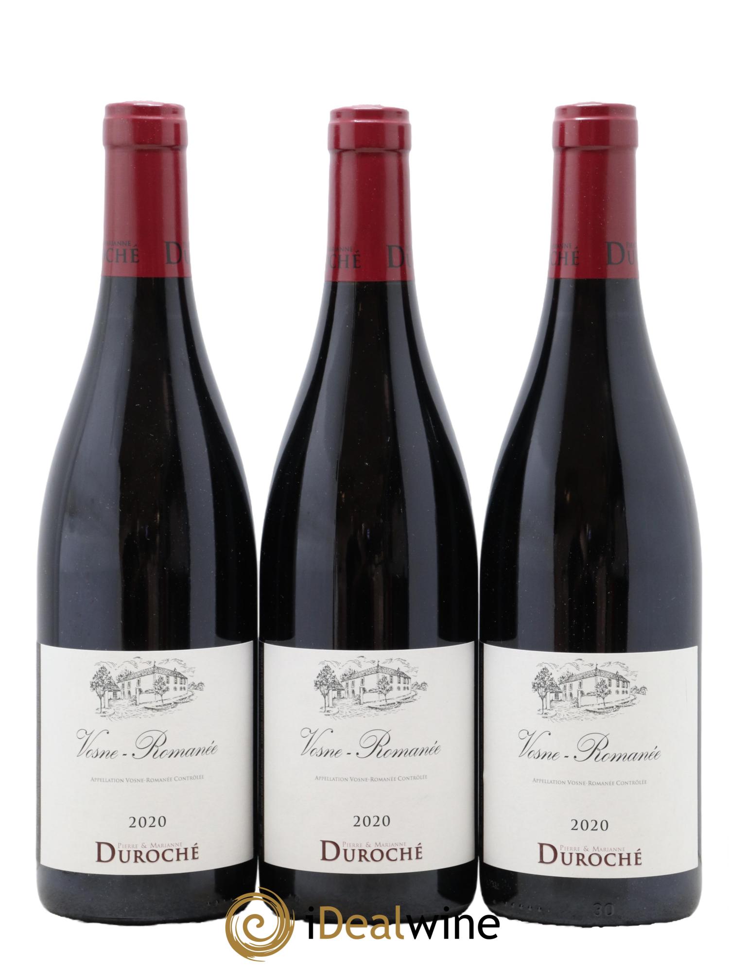 Vosne-Romanée Duroche 2020 - Lot de 3 bouteilles - 0