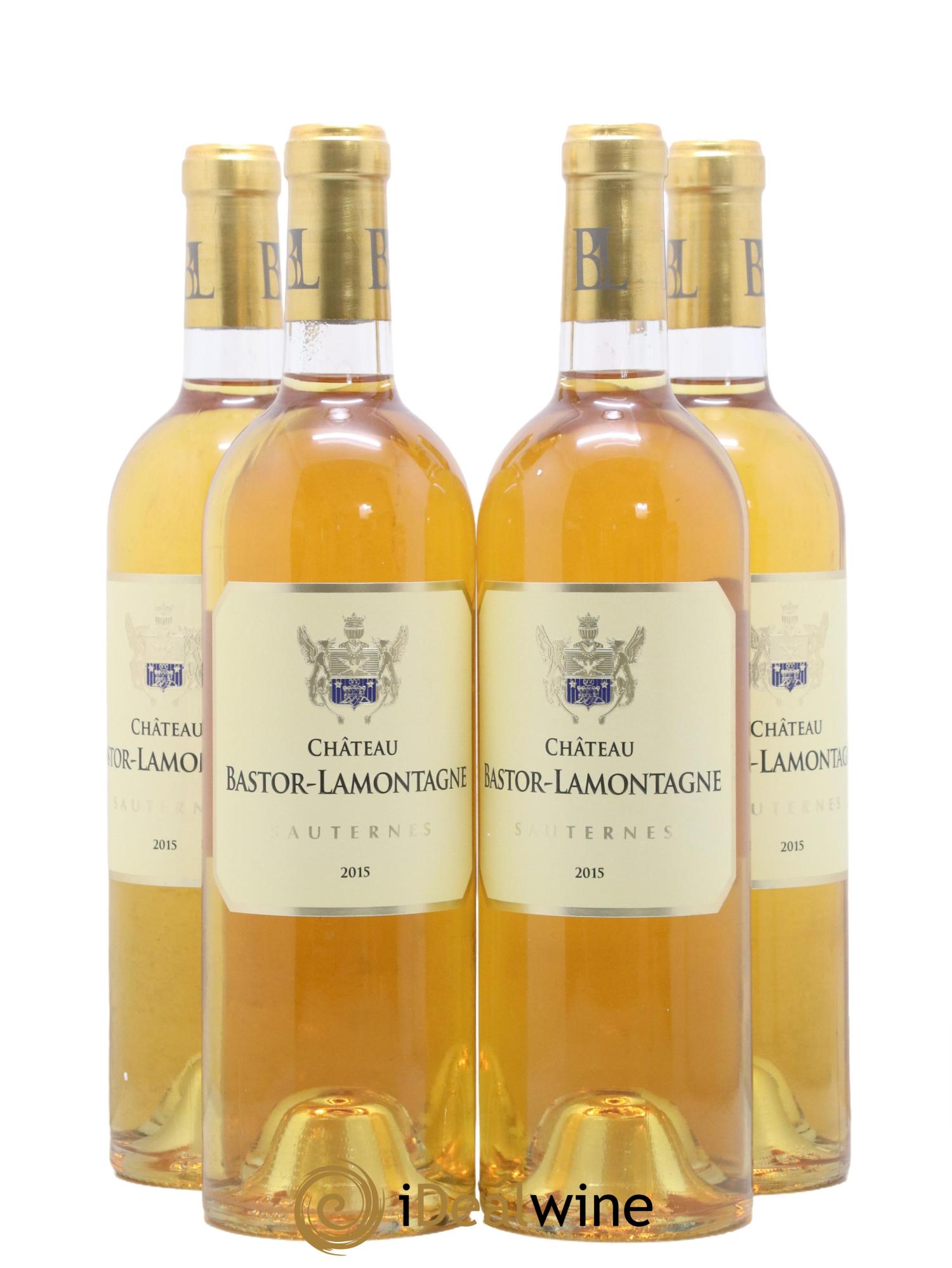 Château Bastor Lamontagne 2015 - Lot de 4 bouteilles - 0