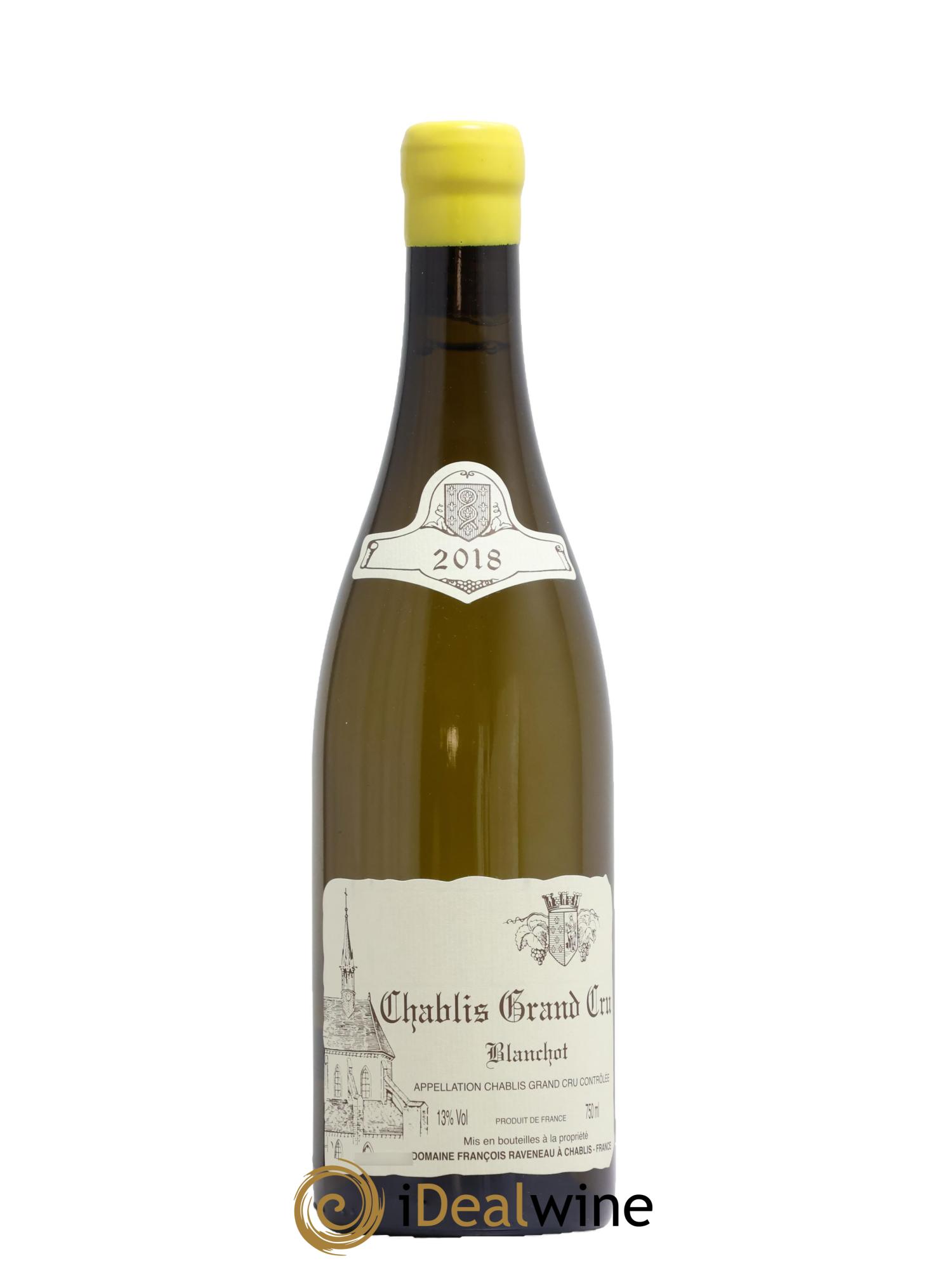 Chablis Grand Cru Blanchot Raveneau (Domaine) 2018 - Lot of 1 bottle - 0