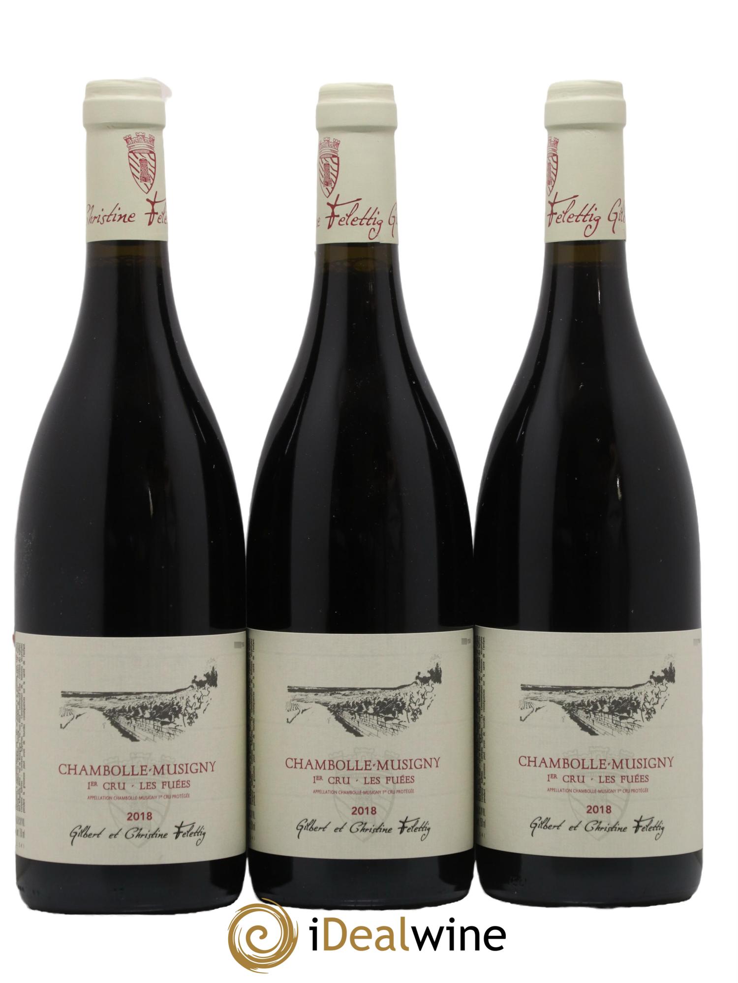 Chambolle-Musigny 1er Cru Les Fuées Felettig (Domaine) 2018 - Lot de 3 bouteilles - 0