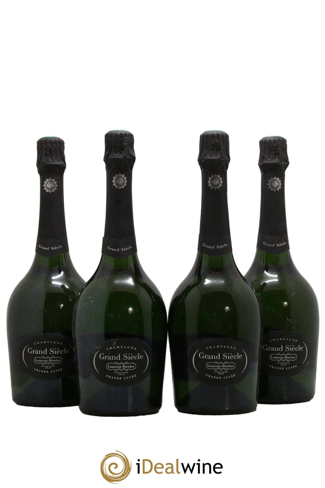 Grand Siècle Laurent Perrier - Lotto di 4 bottiglie - 0