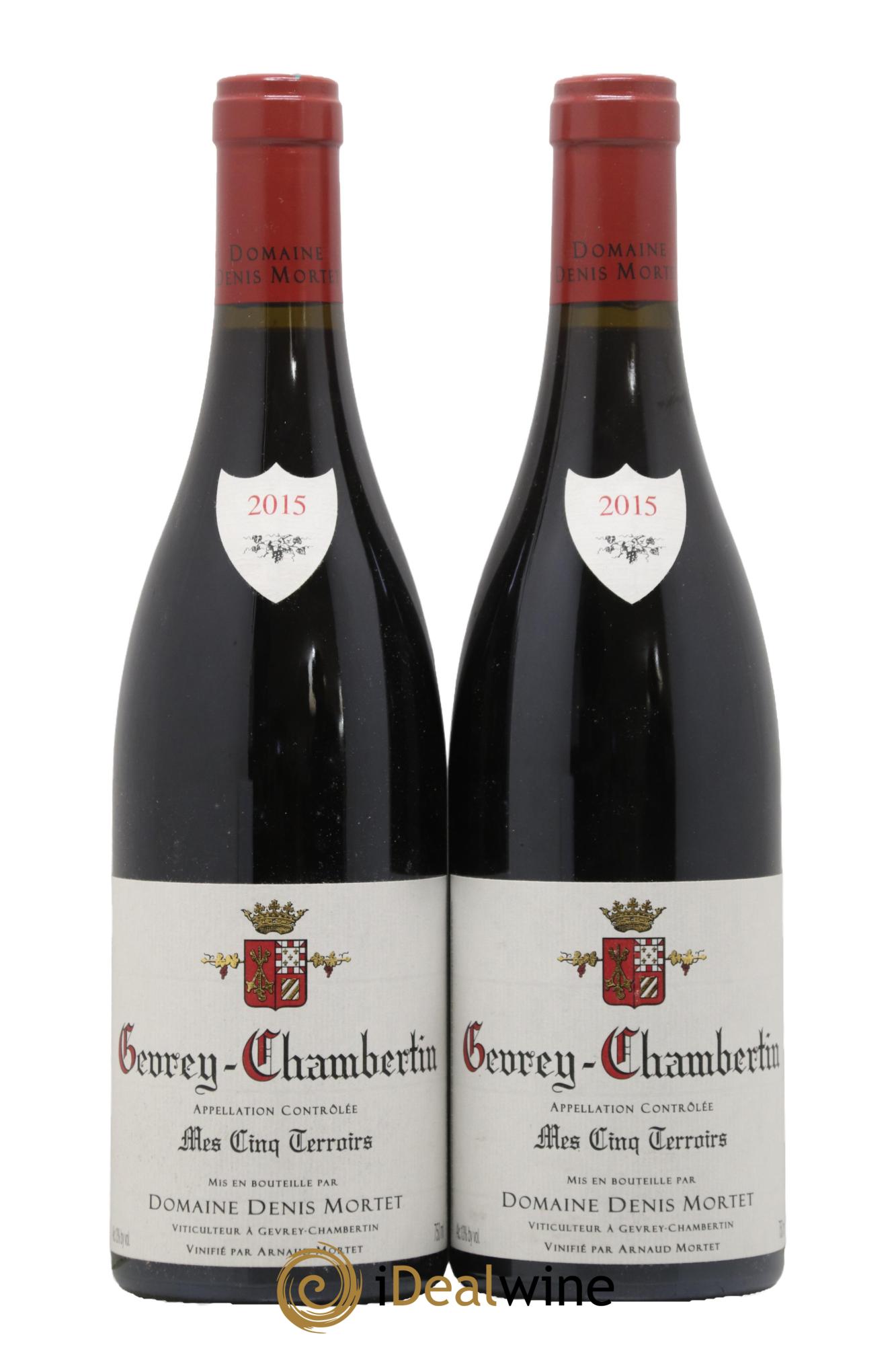 Gevrey-Chambertin Mes Cinq Terroirs Denis Mortet (Domaine) 2015 - Posten von 2 Flaschen - 0