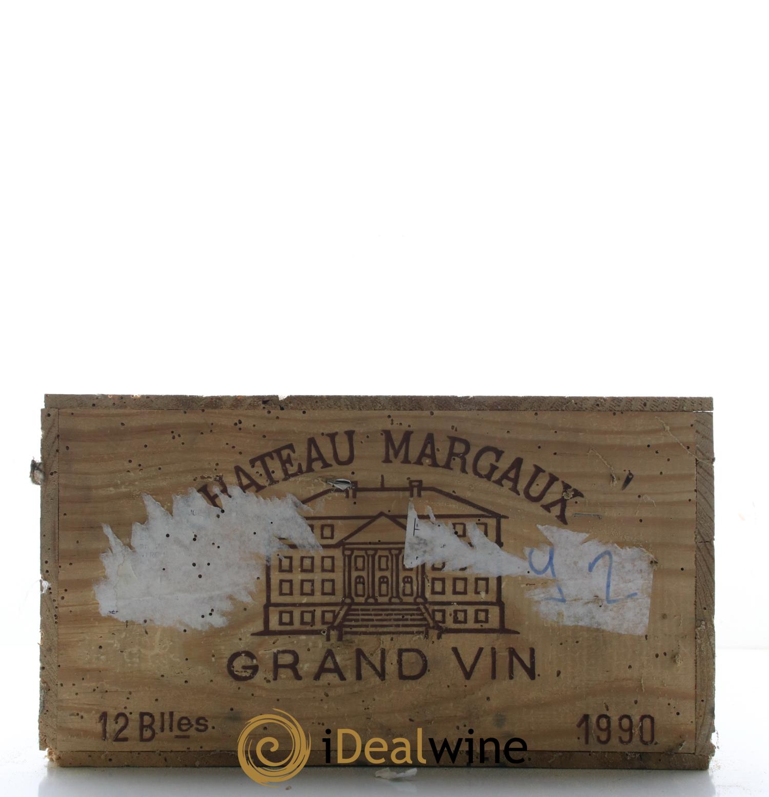 Château Margaux 1er Grand Cru Classé 1990 - Lot of 12 bottles - 1