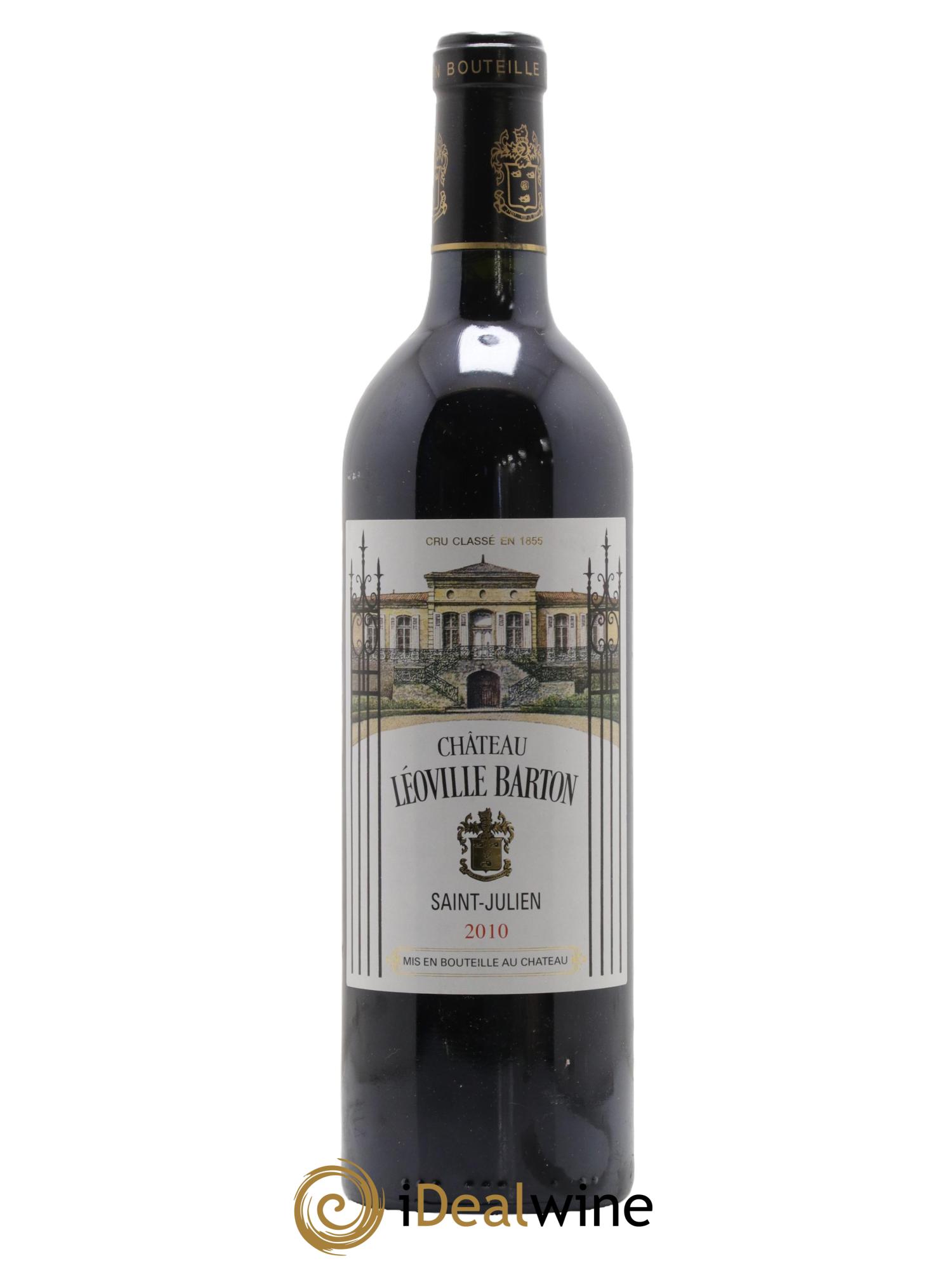 Château Léoville Barton 2ème Grand Cru Classé 2010 - Lot de 1 bouteille - 0