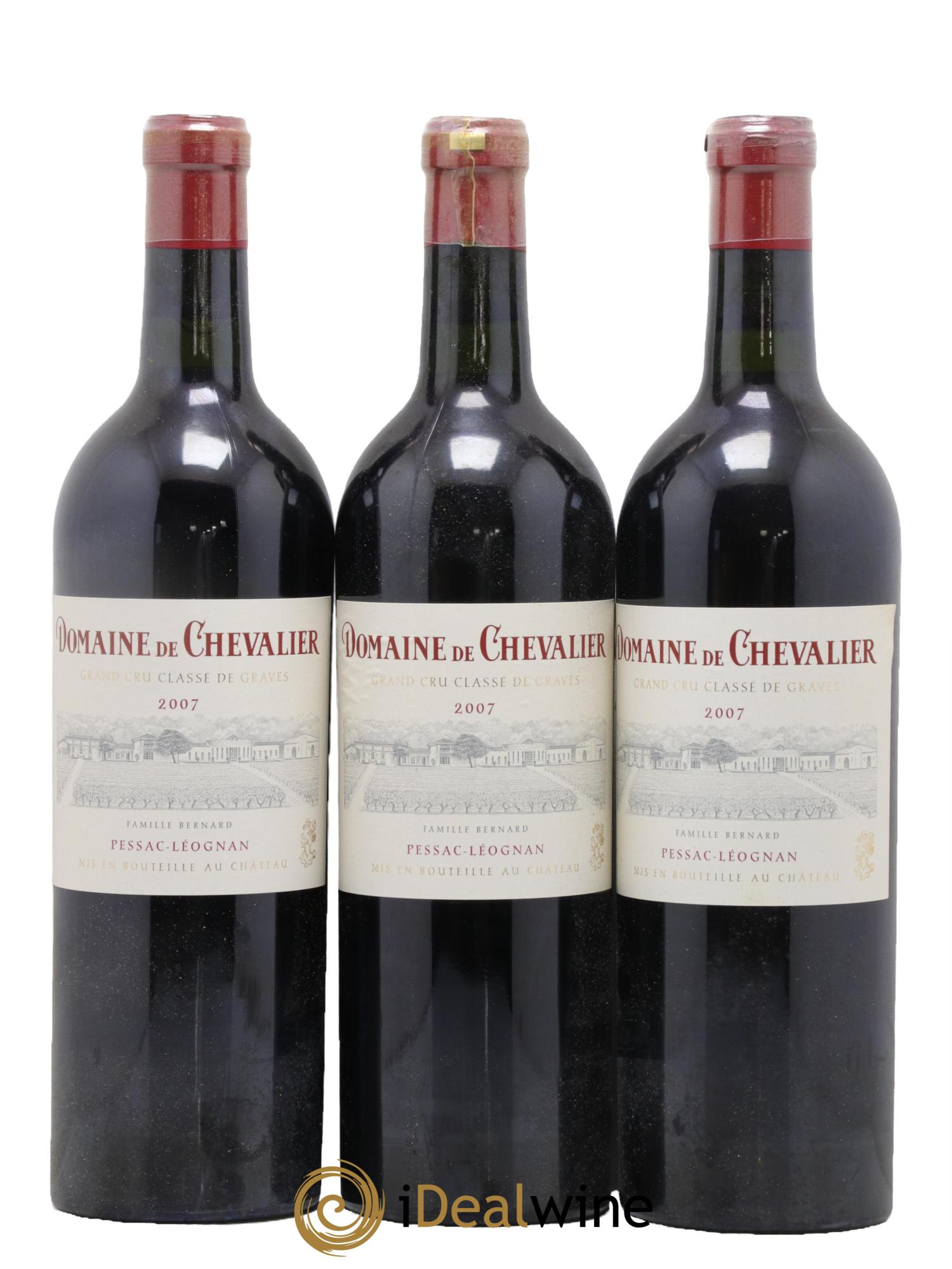 Domaine de Chevalier Cru Classé de Graves 2007 - Posten von 12 Flaschen - 3