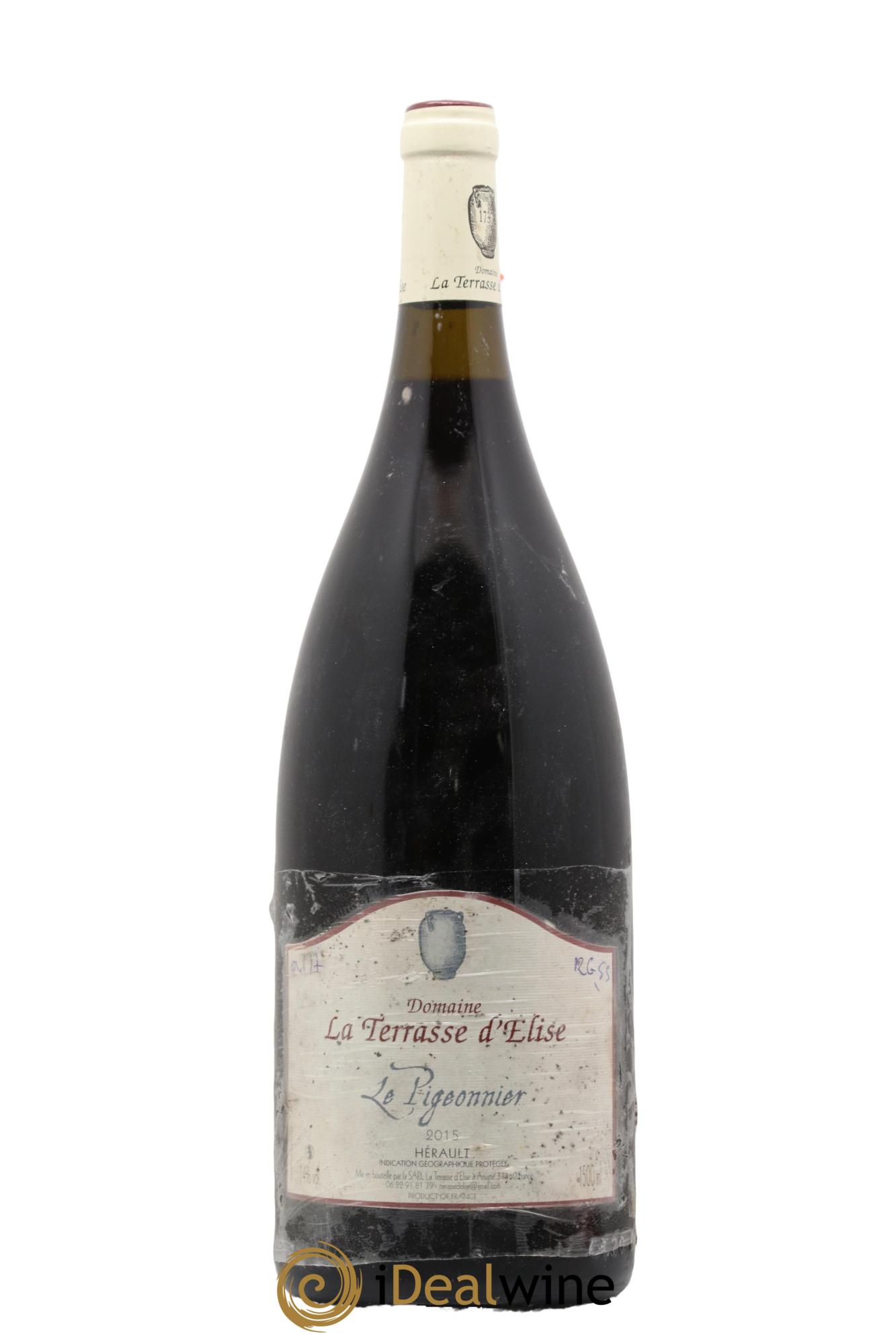 IGP Pays d'Hérault Le Pigeonnier Terrasse d'Elise (Domaine de la) 2015 - Lot de 1 magnum - 0