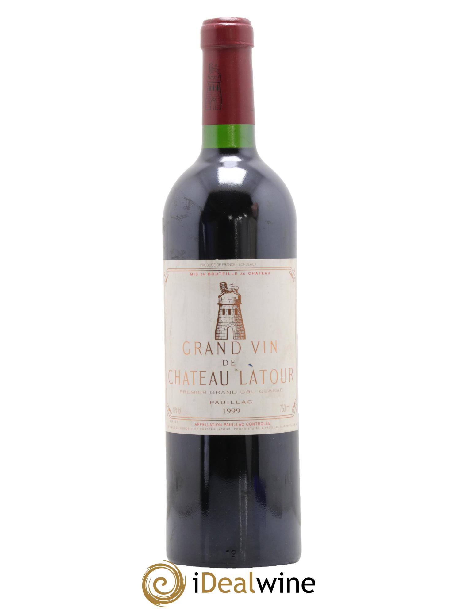 Château Latour 1er Grand Cru Classé 1999 - Posten von 1 Flasche - 0