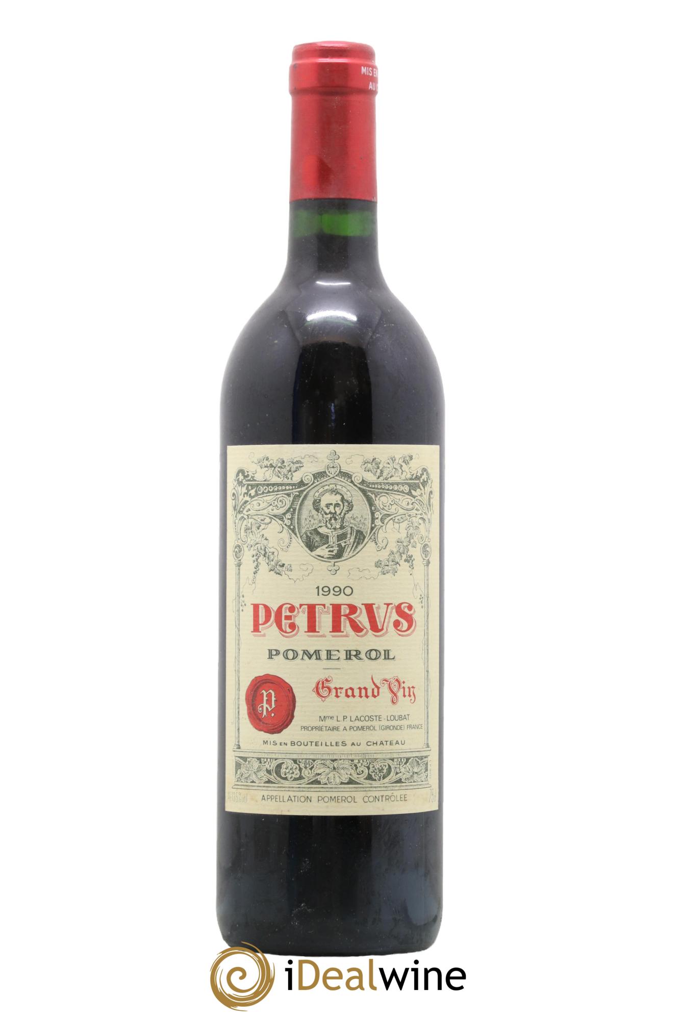 Petrus 1990 - Lot de 1 bouteille - 0