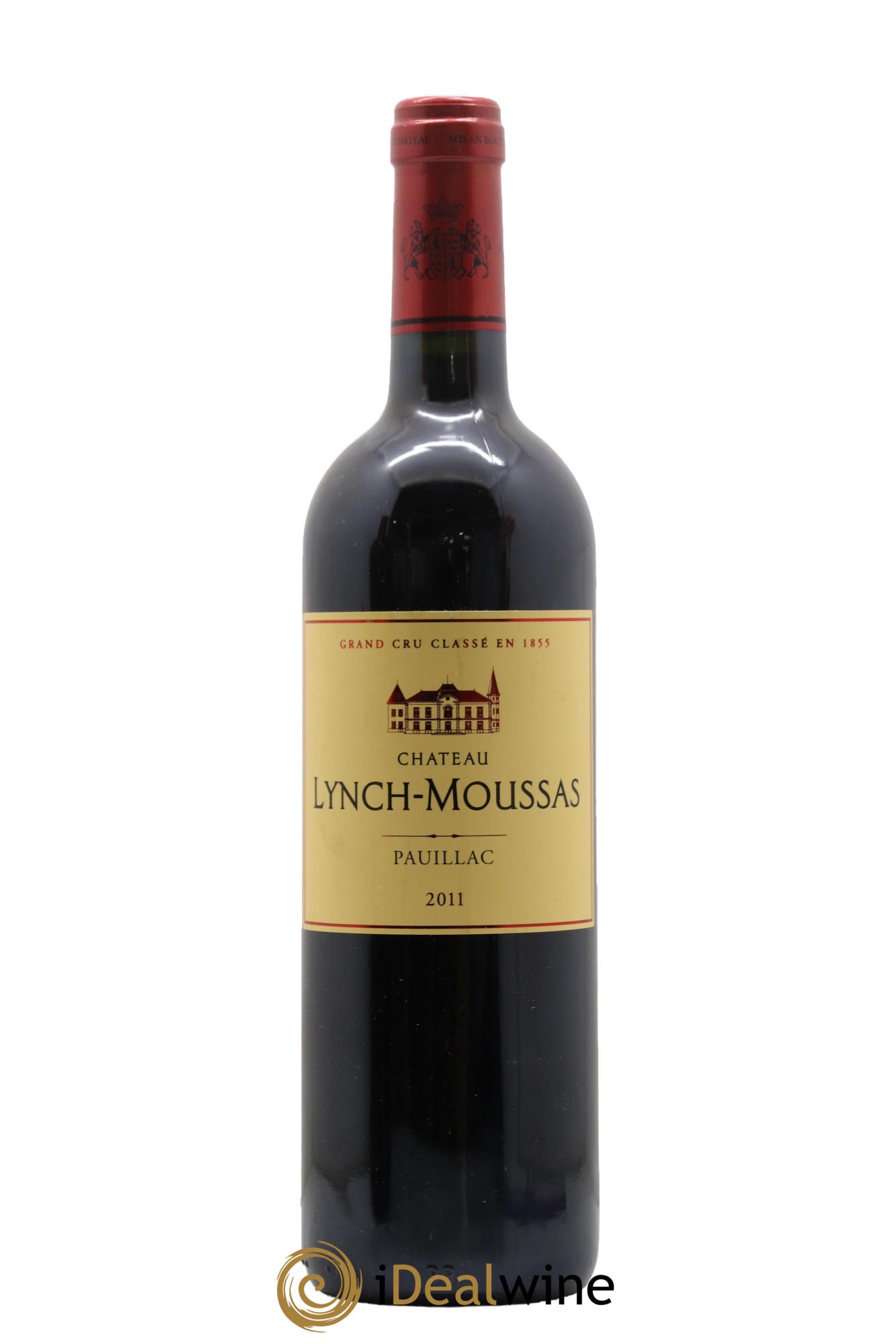 Château Lynch Moussas 5ème Grand Cru Classé 2011 - Lot de 1 bouteille - 0