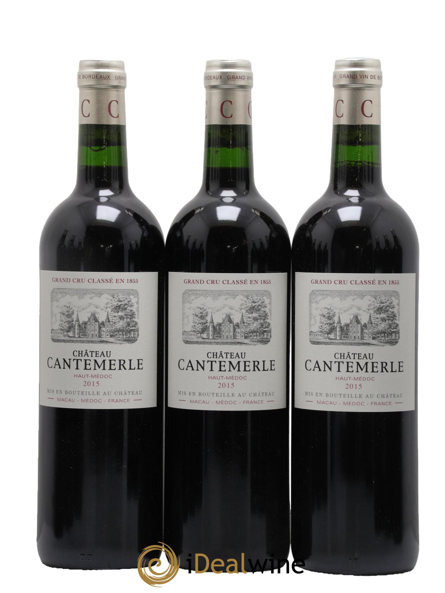 Château Cantemerle 5ème Grand Cru Classé 2015 - Lotto di 12 bottiglie - 2