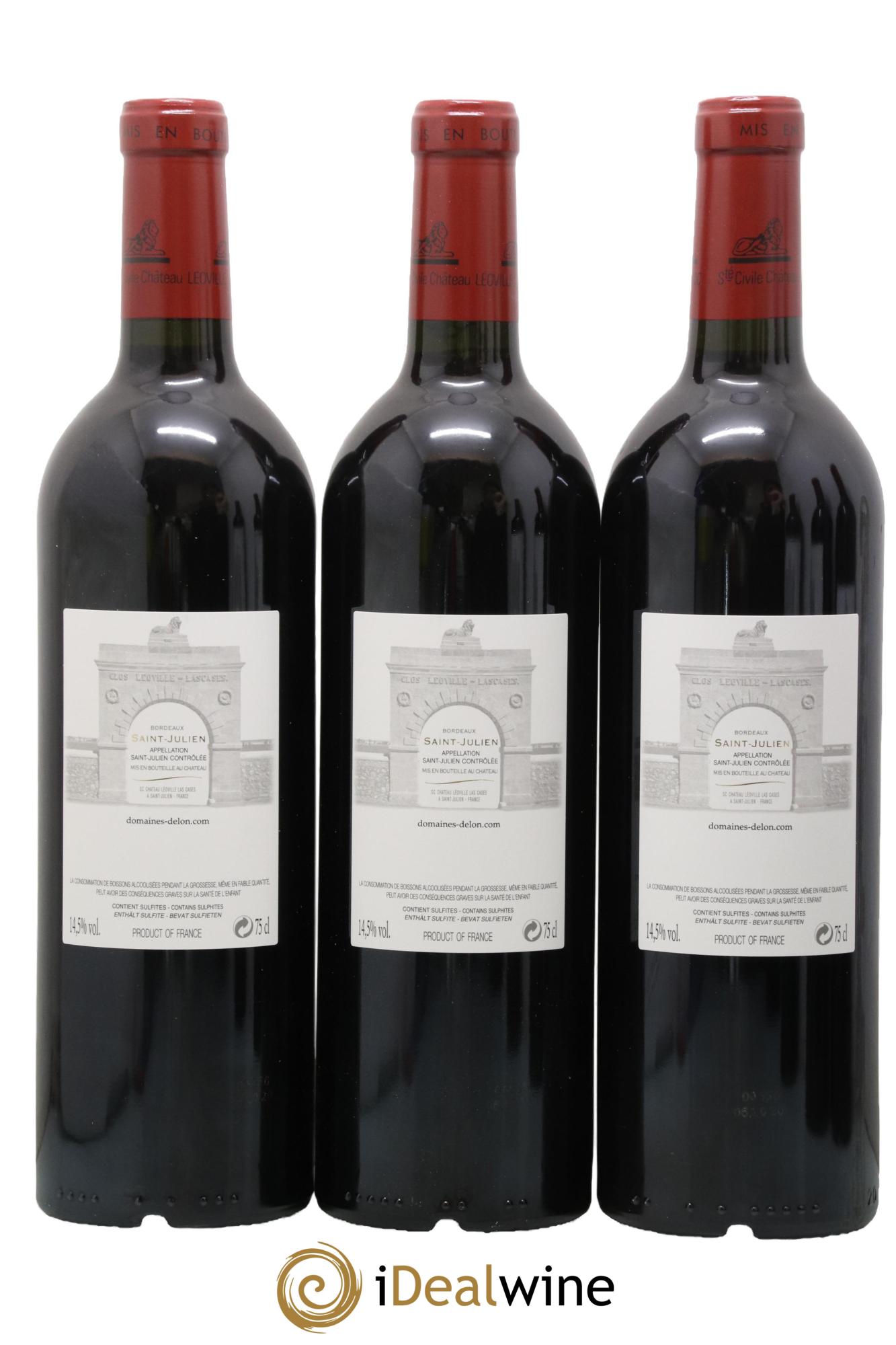 Château Léoville Las Cases 2ème Grand Cru Classé 2018 - Posten von 6 Flaschen - 2