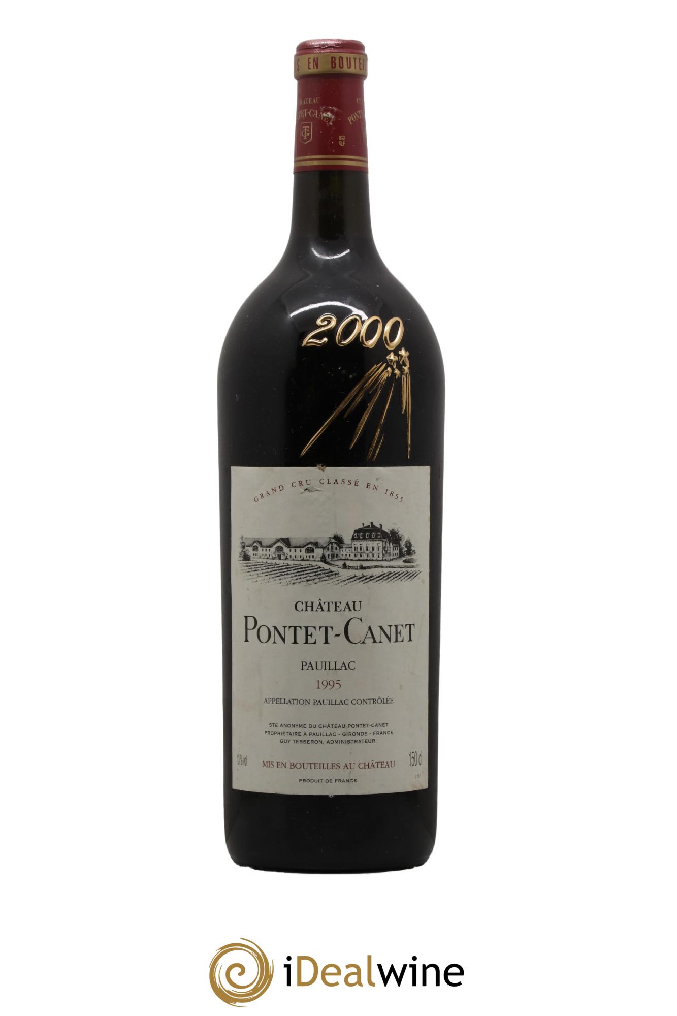 Château Pontet Canet 5ème Grand Cru Classé  1995 - Lotto di 1 magnum - 0