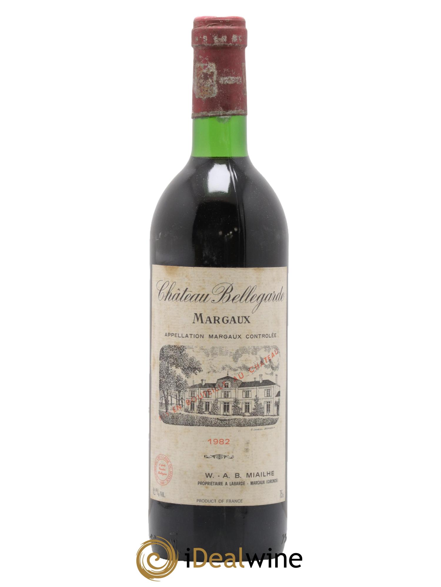 Bordeaux Margaux Chateau Belgarde 1982 - Lot de 1 bouteille - 0