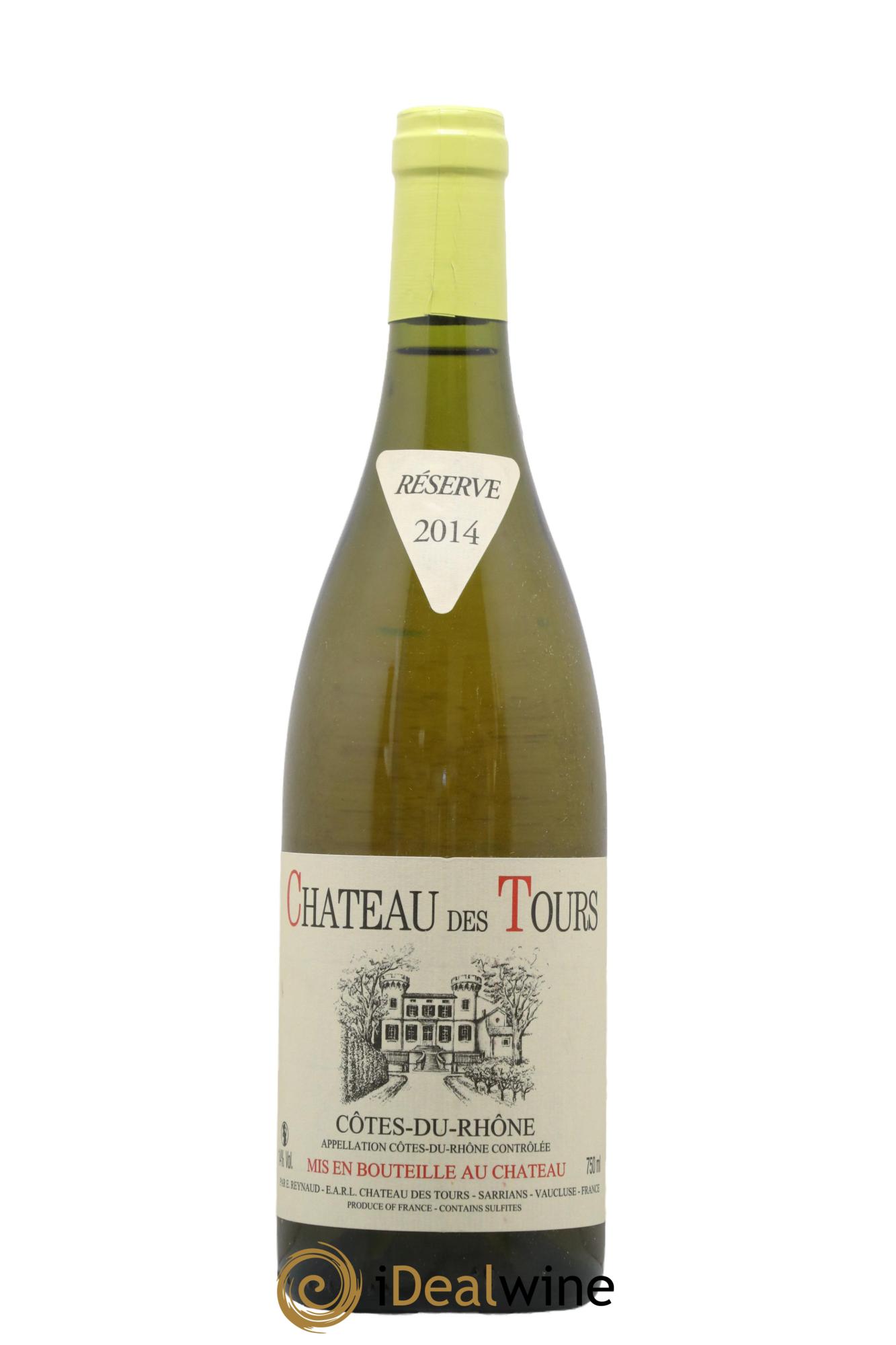 Côtes du Rhône Château des Tours Emmanuel Reynaud 2014 - Lot of 1 bottle - 0