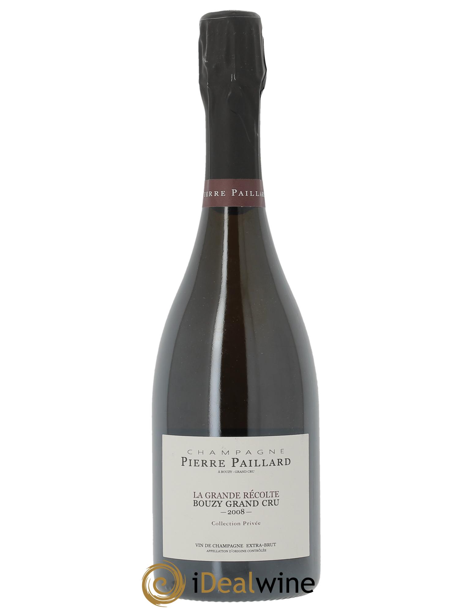 La Grande Récolte Grand Cru Extra Brut Pierre Paillard  2008 - Lot de 1 bouteille - 0