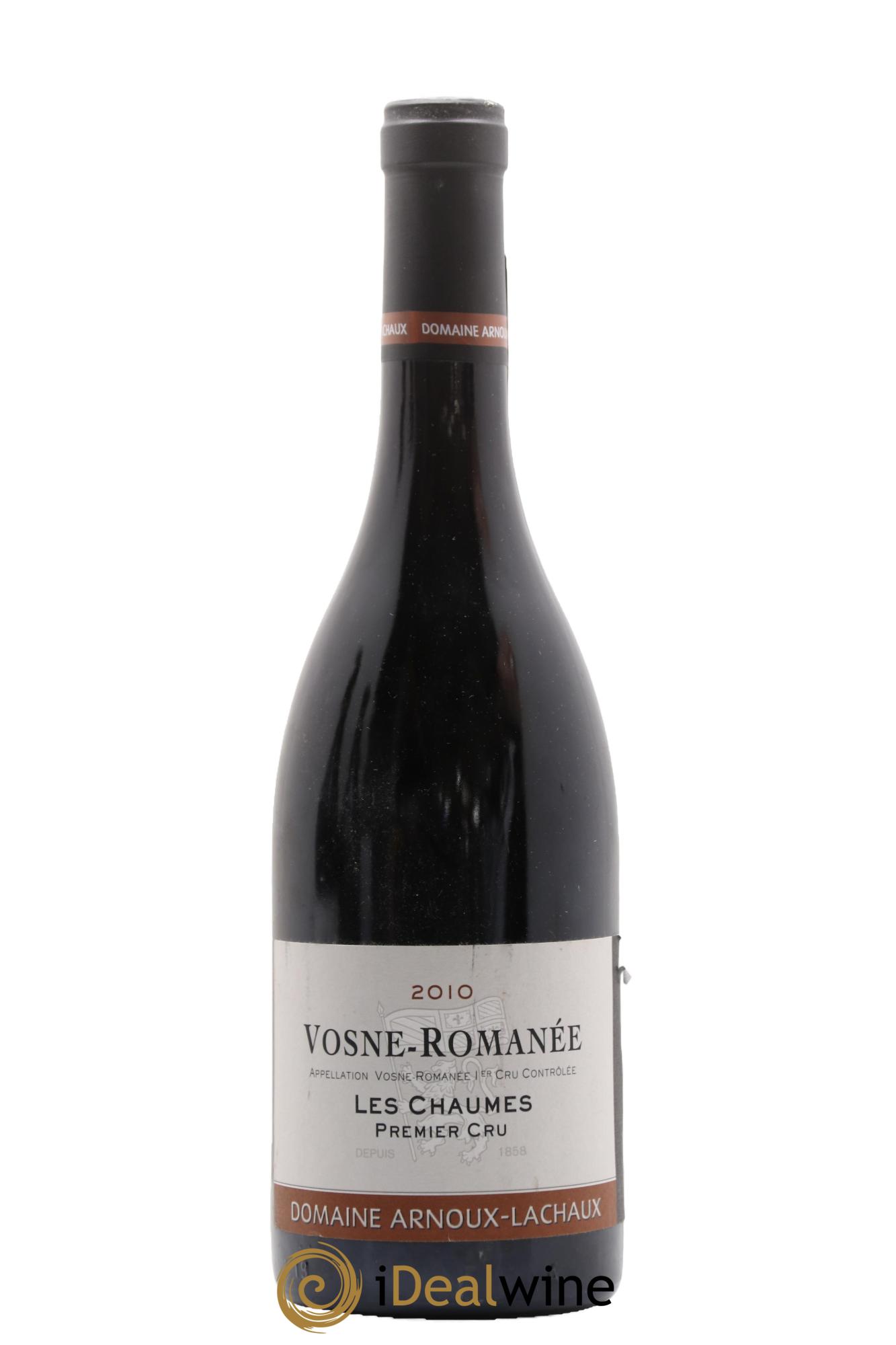 Vosne-Romanée 1er Cru Les Chaumes Arnoux-Lachaux (Domaine)  2010 - Lot de 1 bouteille - 0