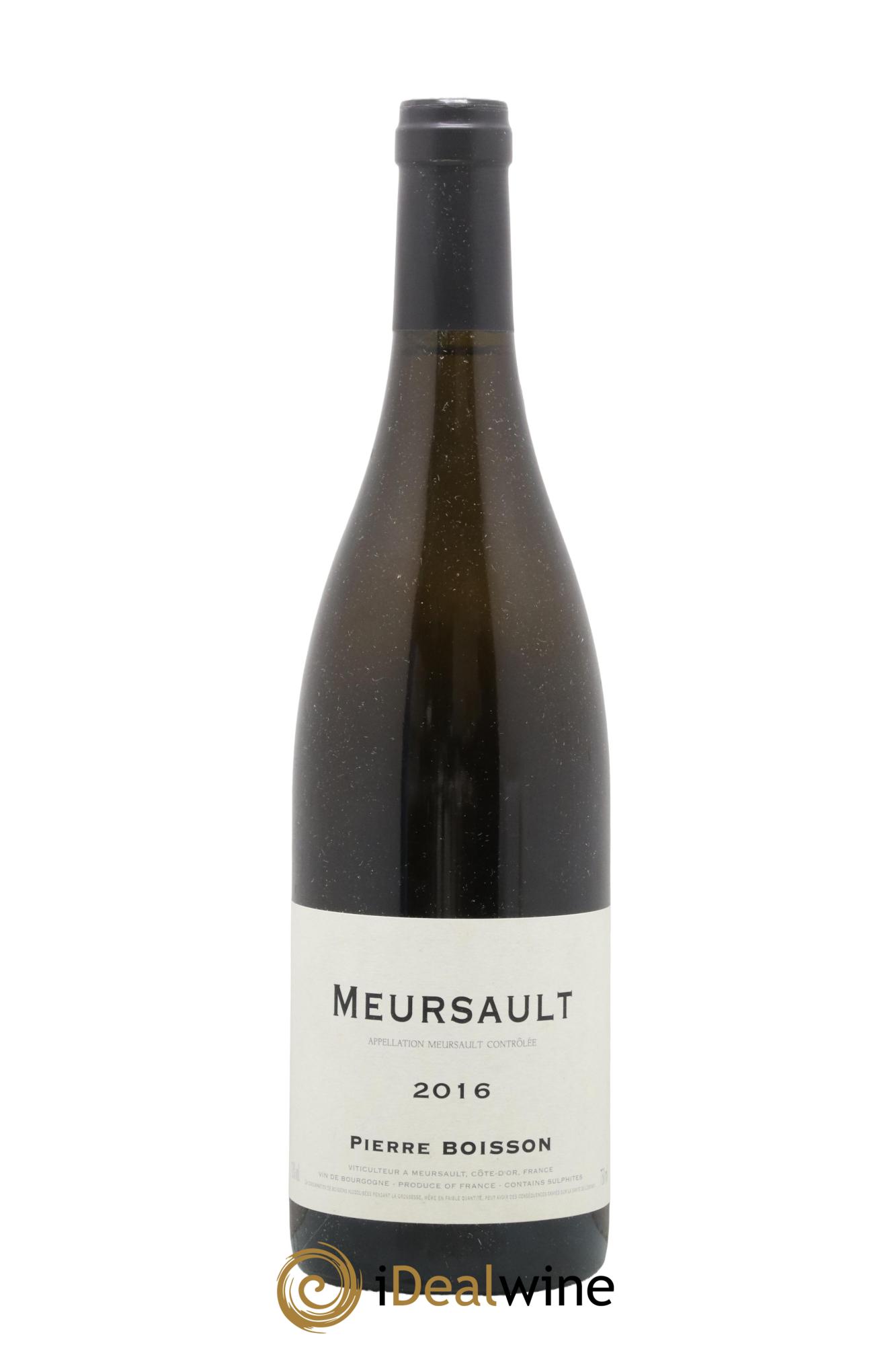 Meursault Pierre Boisson (Domaine) 2016 - Lot of 1 bottle - 0