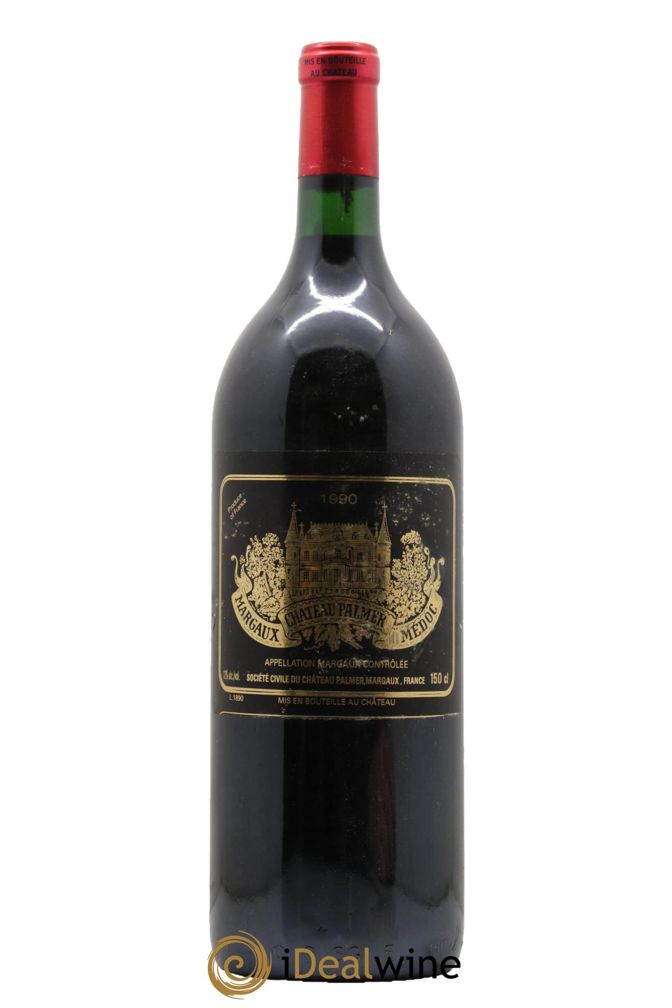 Château Palmer 3ème Grand Cru Classé 1990 - Posten von 1 Magnum - 0