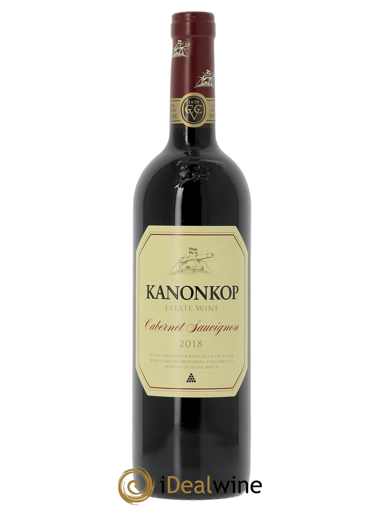 Stellenbosch Kanonkop Cabernet Sauvignon  2018 - Posten von 1 Flasche - 0