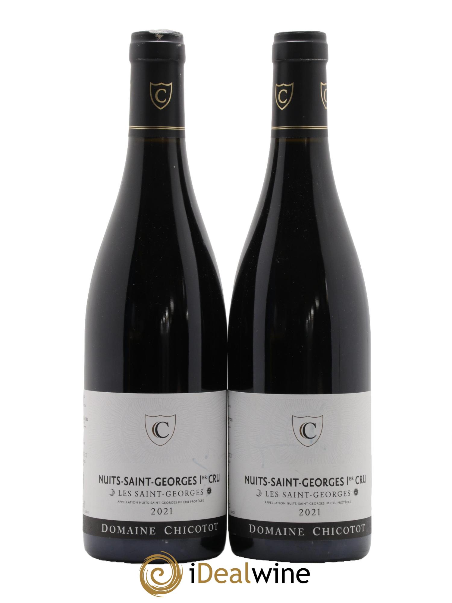 Nuits Saint-Georges 1er Cru Les Saint-Georges Chicotot 2021 - Posten von 2 Flaschen - 0