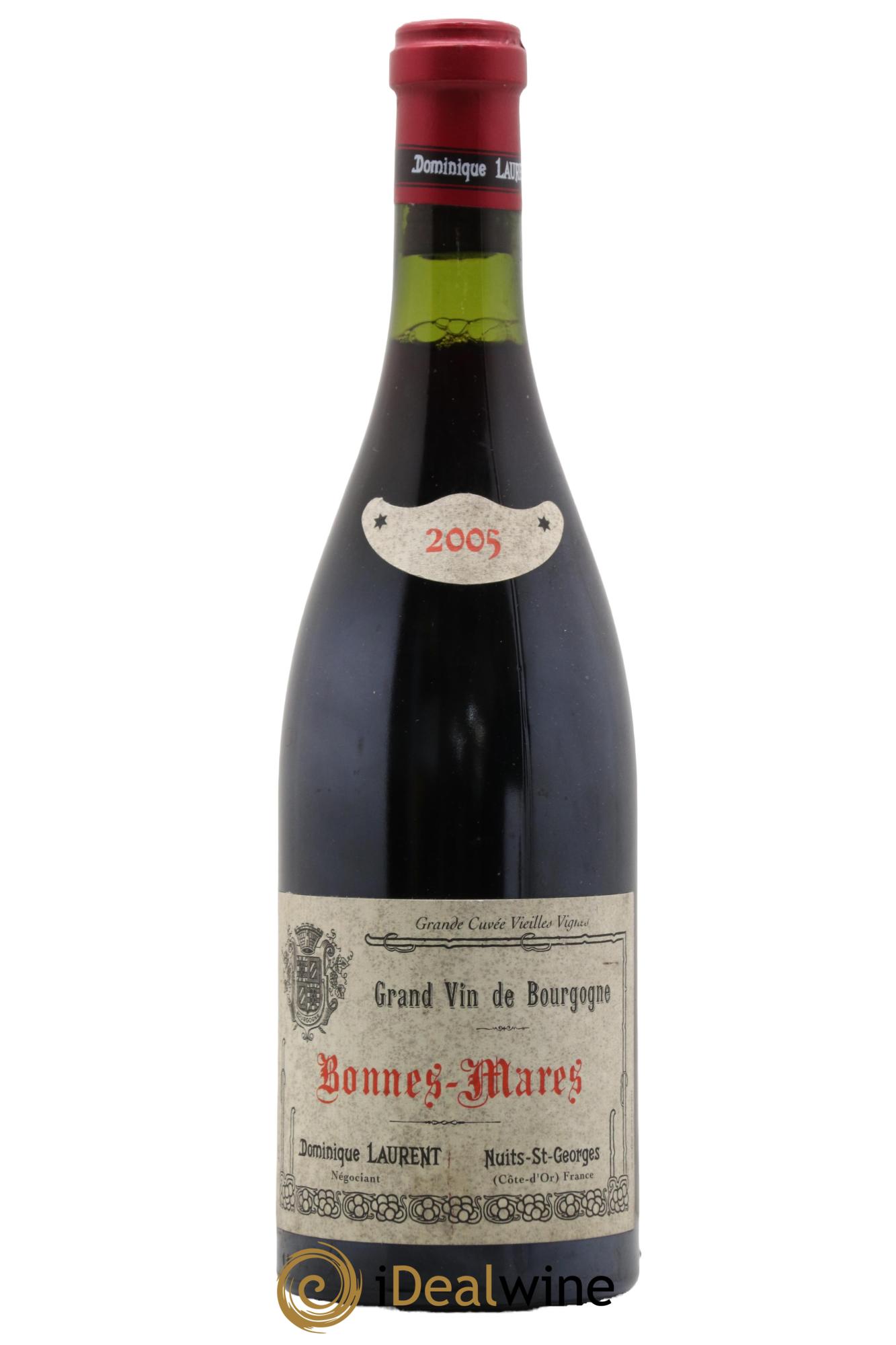 Bonnes-Mares Grand Cru Grande Cuvée Vieilles Vignes Dominique Laurent 2005 - Lot of 1 bottle - 0