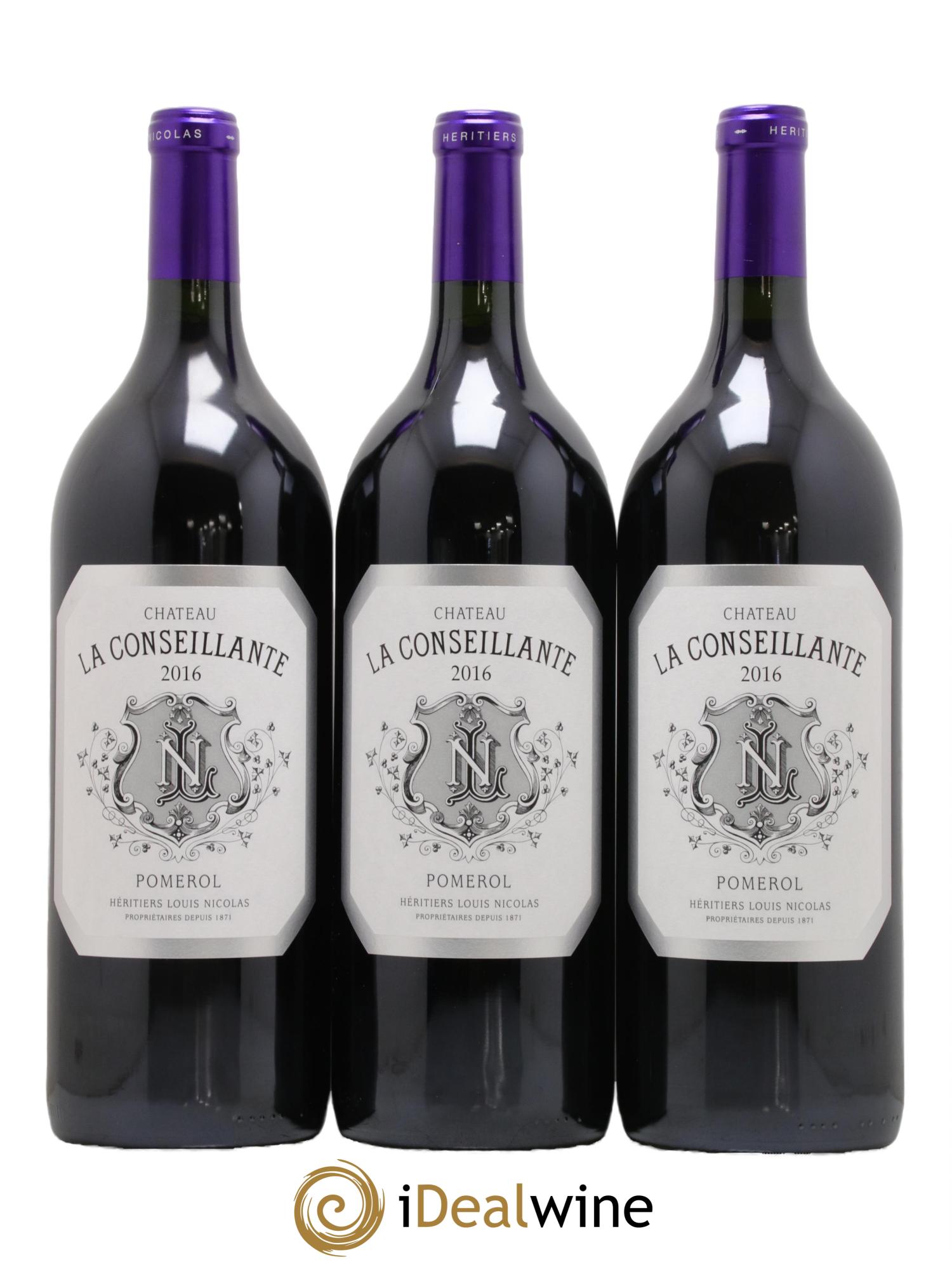 Château la Conseillante  2016 - Lot de 3 magnums - 0