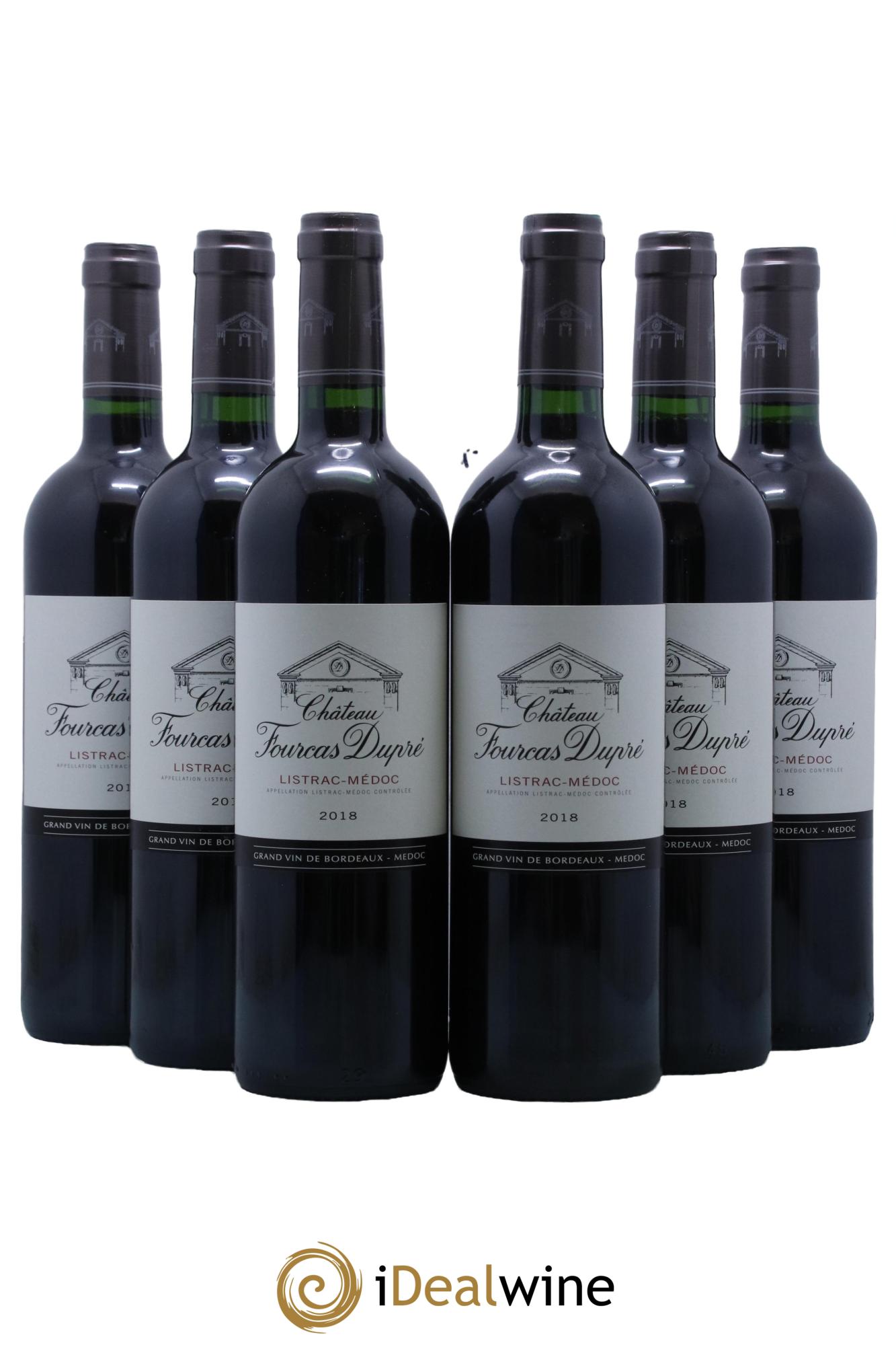 Château Fourcas Dupré  2018 - Lot de 6 bouteilles - 0