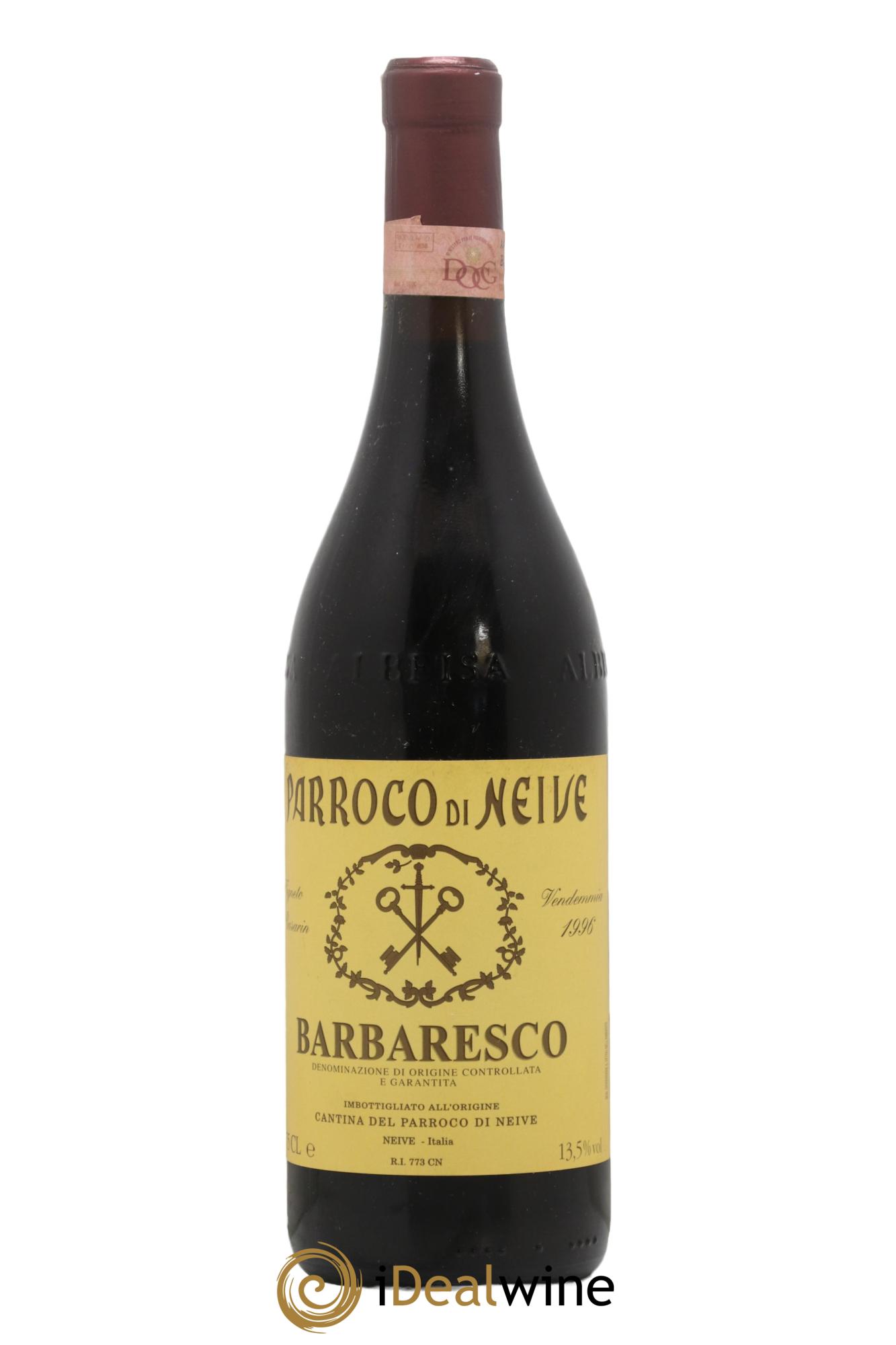 Barbaresco DOCG Parroco Di Nieve Vigneto Basarin 1996 - Lot of 1 bottle - 0