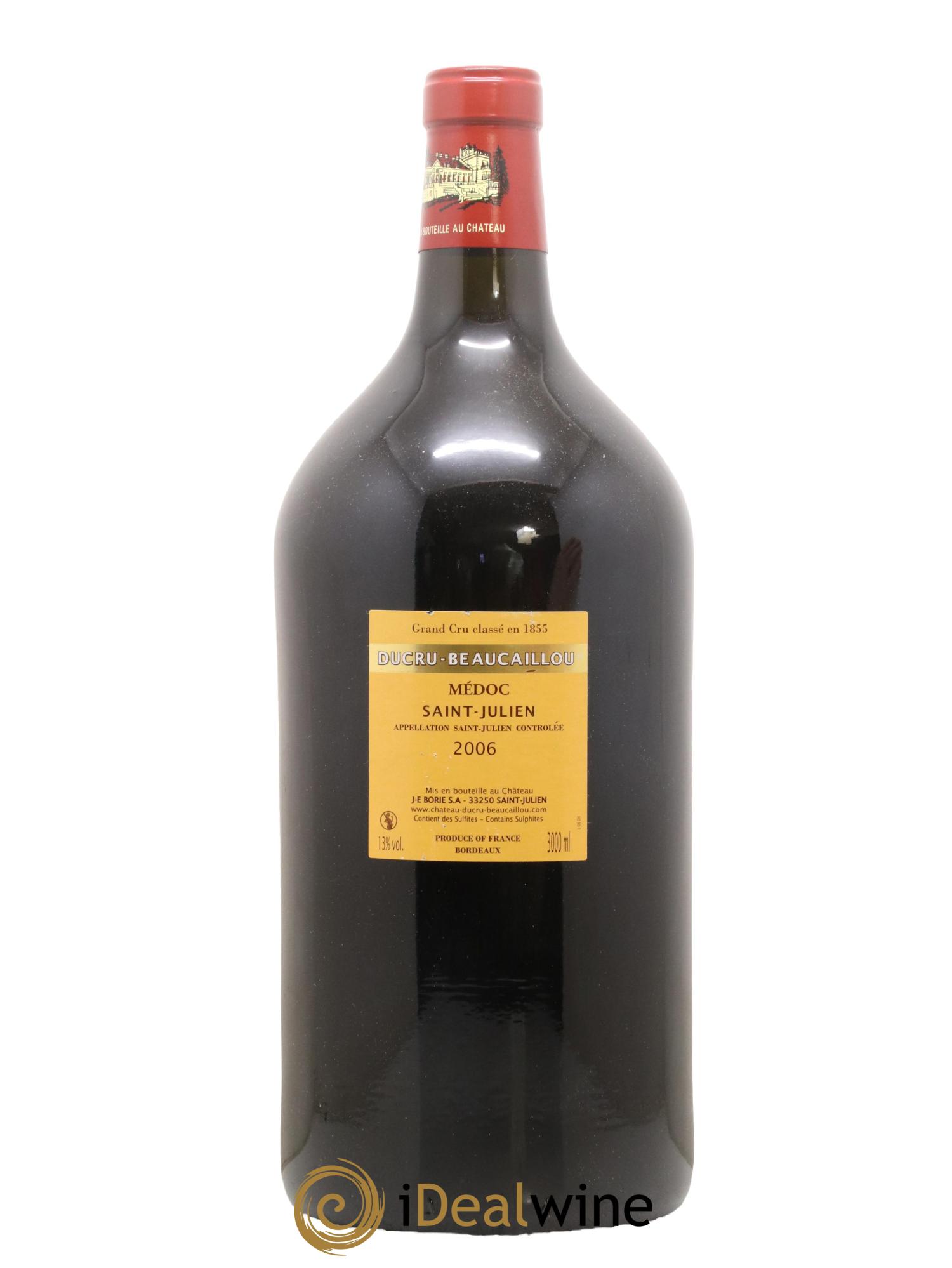 Château Ducru Beaucaillou 2ème Grand Cru Classé 2006 - Posten von 1 Doppel-Magnum - 1