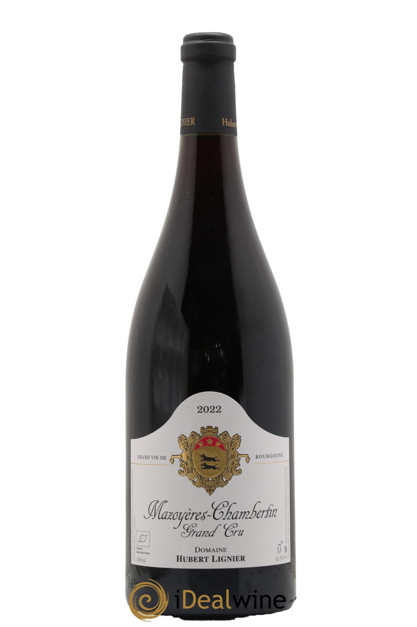 Mazoyères-Chambertin Grand Cru Hubert Lignier (Domaine) 2022 - Lot de 1 magnum - 0