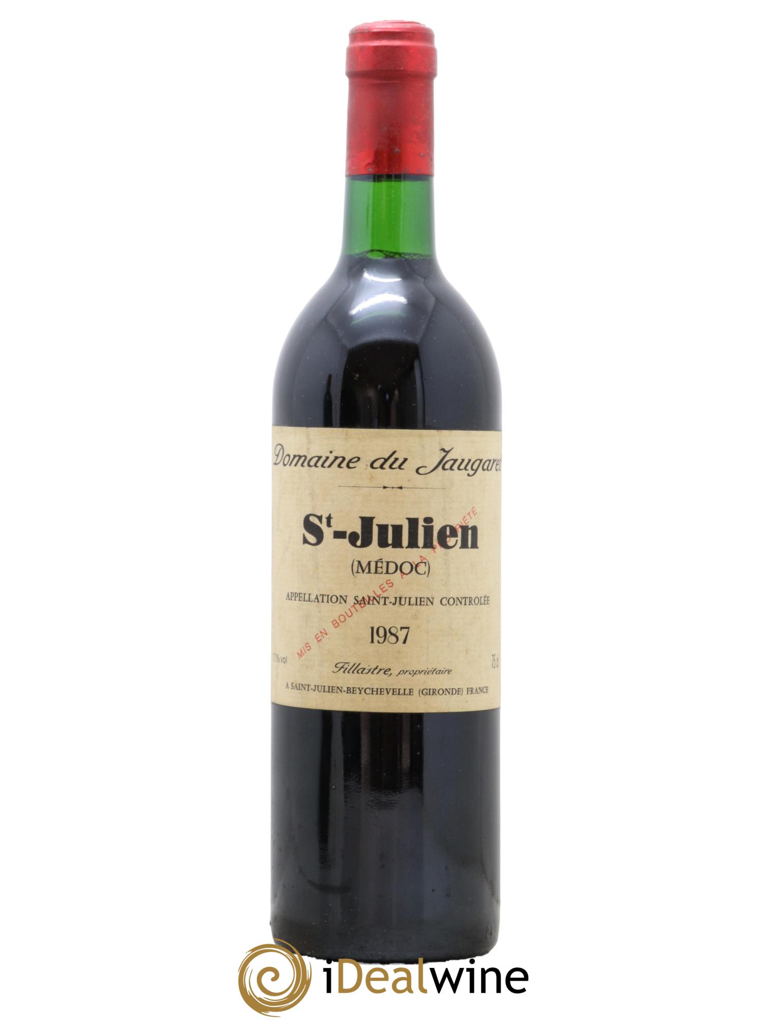 Domaine du Jaugaret 1987 - Lotto di 1 bottiglia - 0