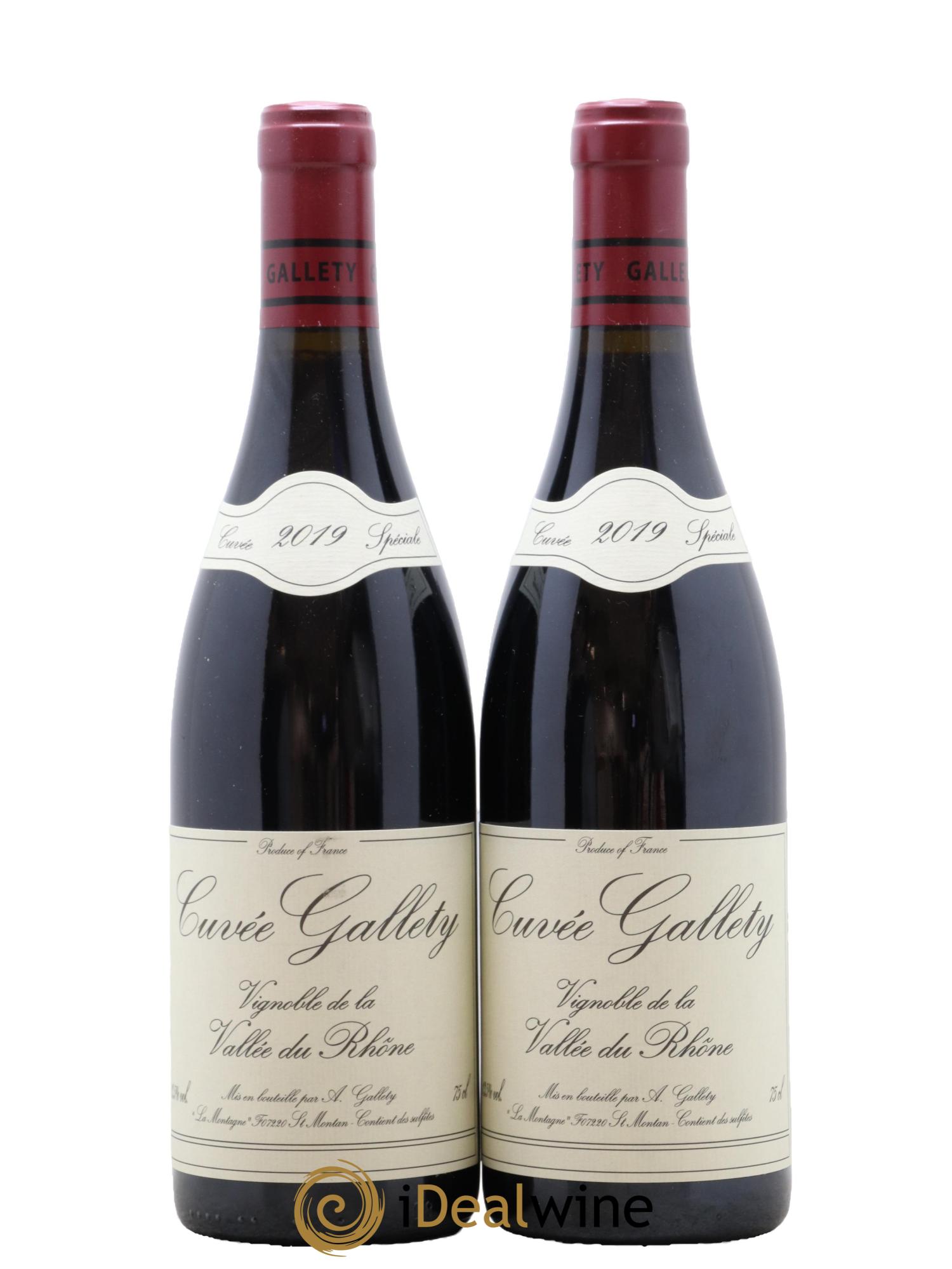 Côtes du Vivarais Gallety (Domaine) Cuvée Spéciale 2019 - Lot de 2 bouteilles - 0