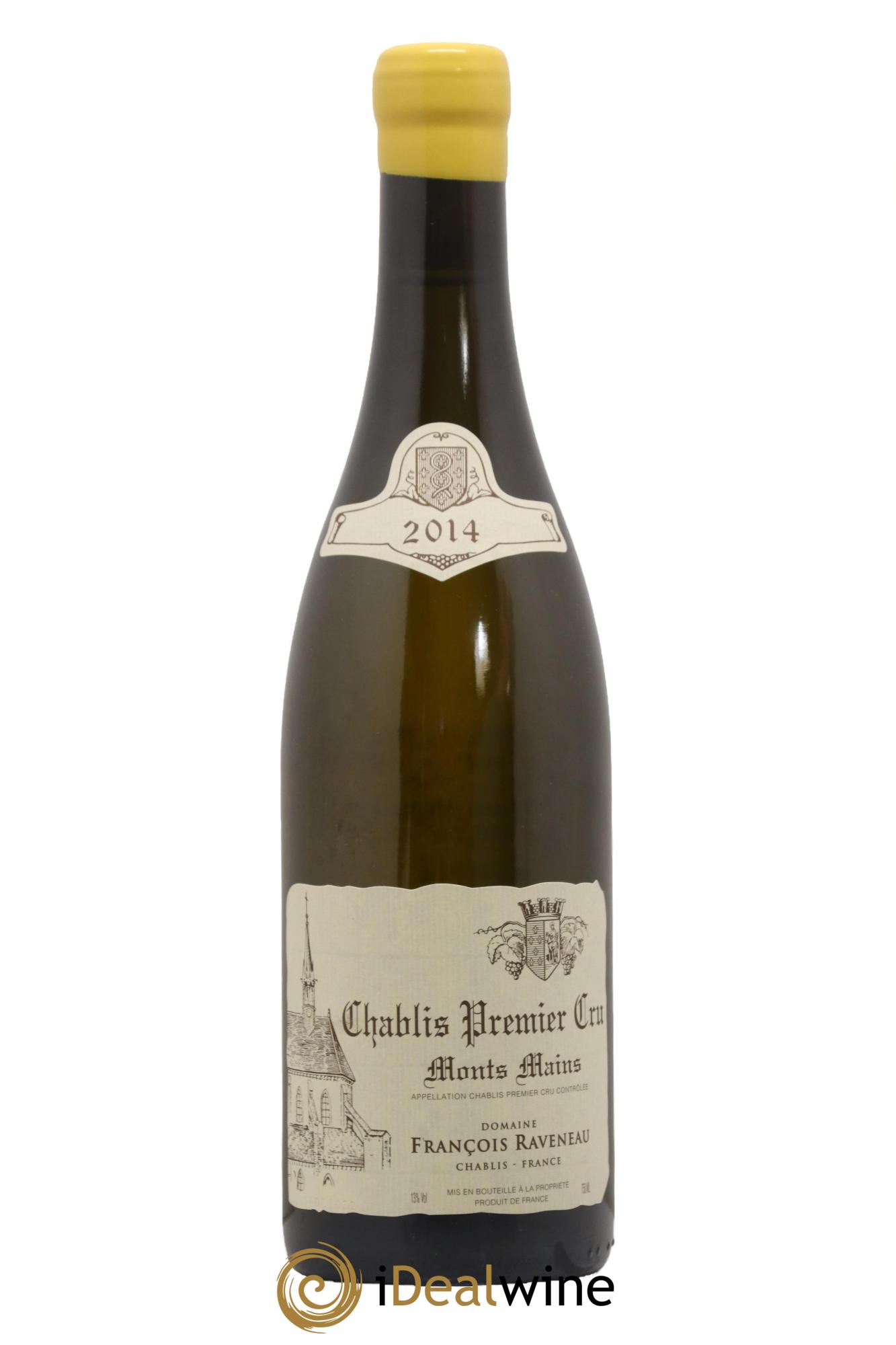 Chablis 1er Cru Monts Mains Raveneau (Domaine) 2014 - Posten von 1 Flasche - 0