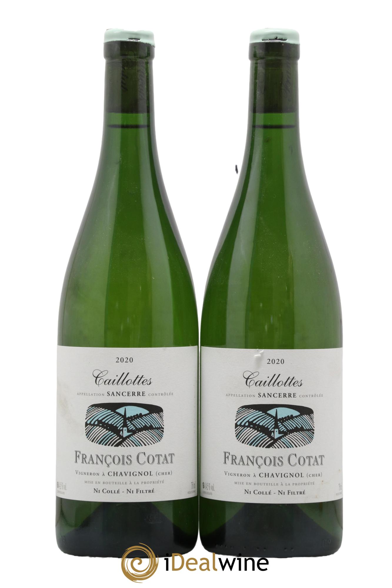 Sancerre Les Caillottes François Cotat 2020 - Lotto di 2 bottiglie - 0