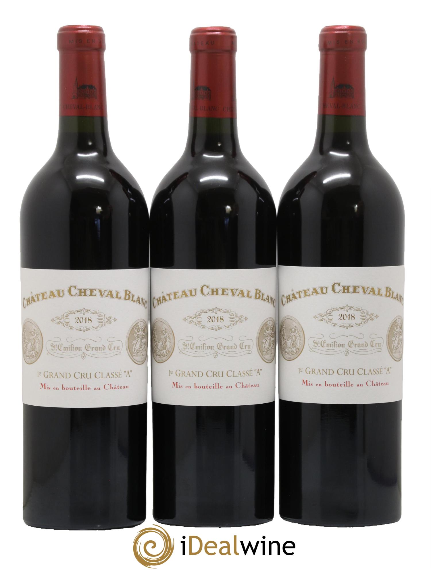 Château Cheval Blanc 1er Grand Cru Classé A 2018 - Lot de 6 bouteilles - 3