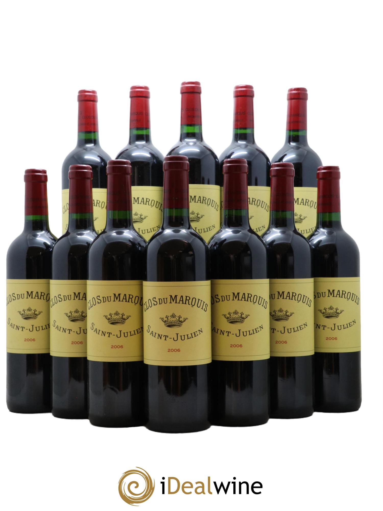 Clos du Marquis 2006 - Lot de 12 bouteilles - 0